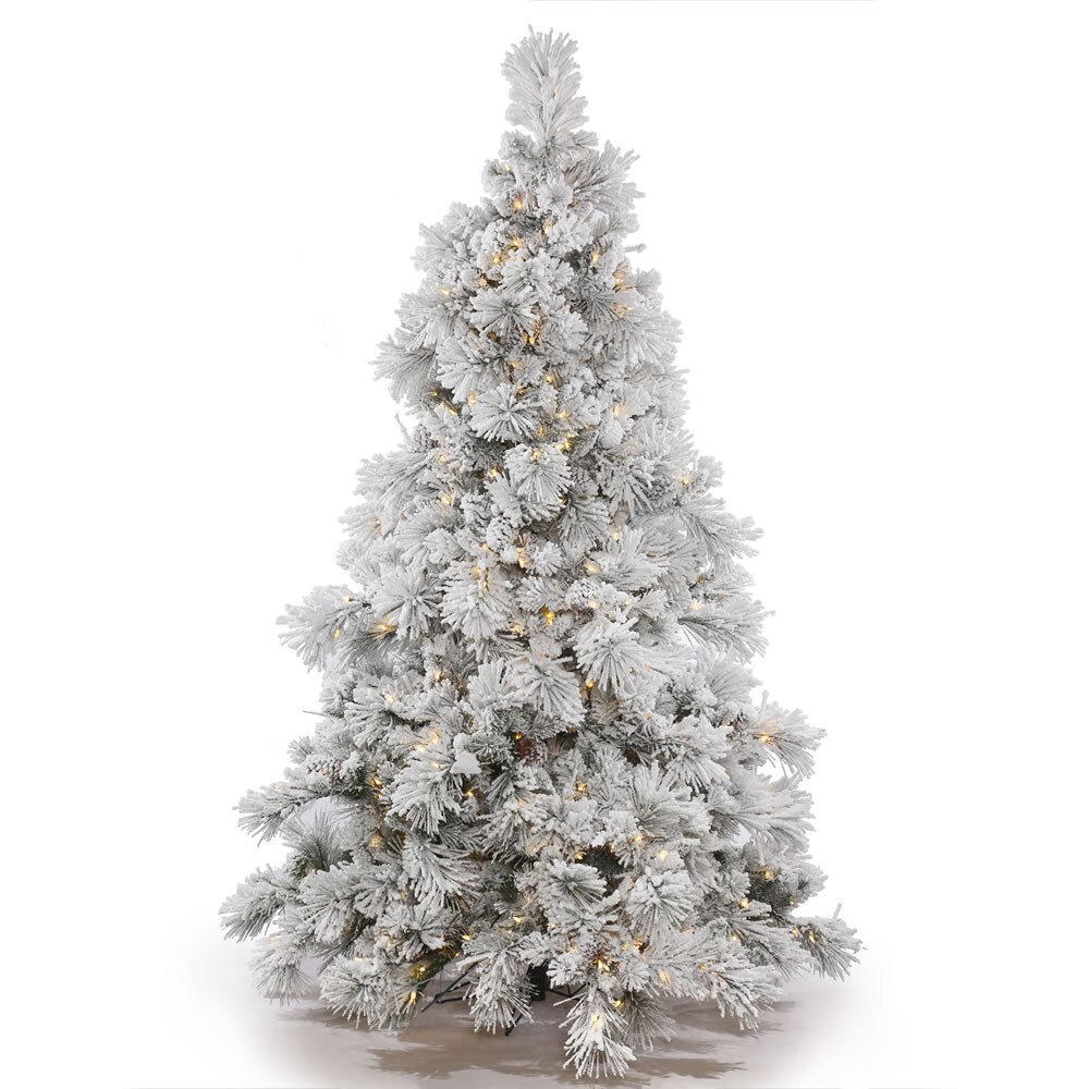 Vickerman 50-Count 15-ft White LED Plug-In Indoor Christmas String