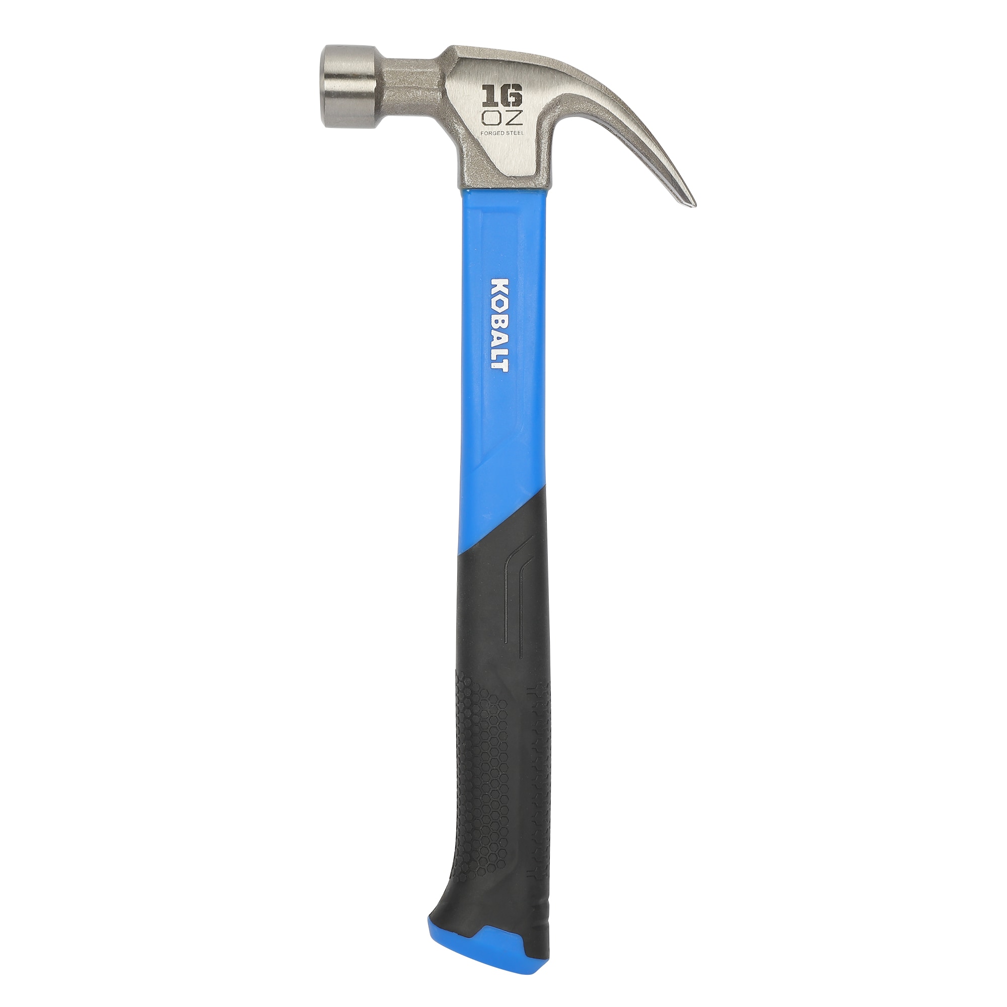 Hammers Kobalt 16-oz Smoothed Face Steel Head Fiberglass Claw Hammer in the Hammers  department at Lowes.com