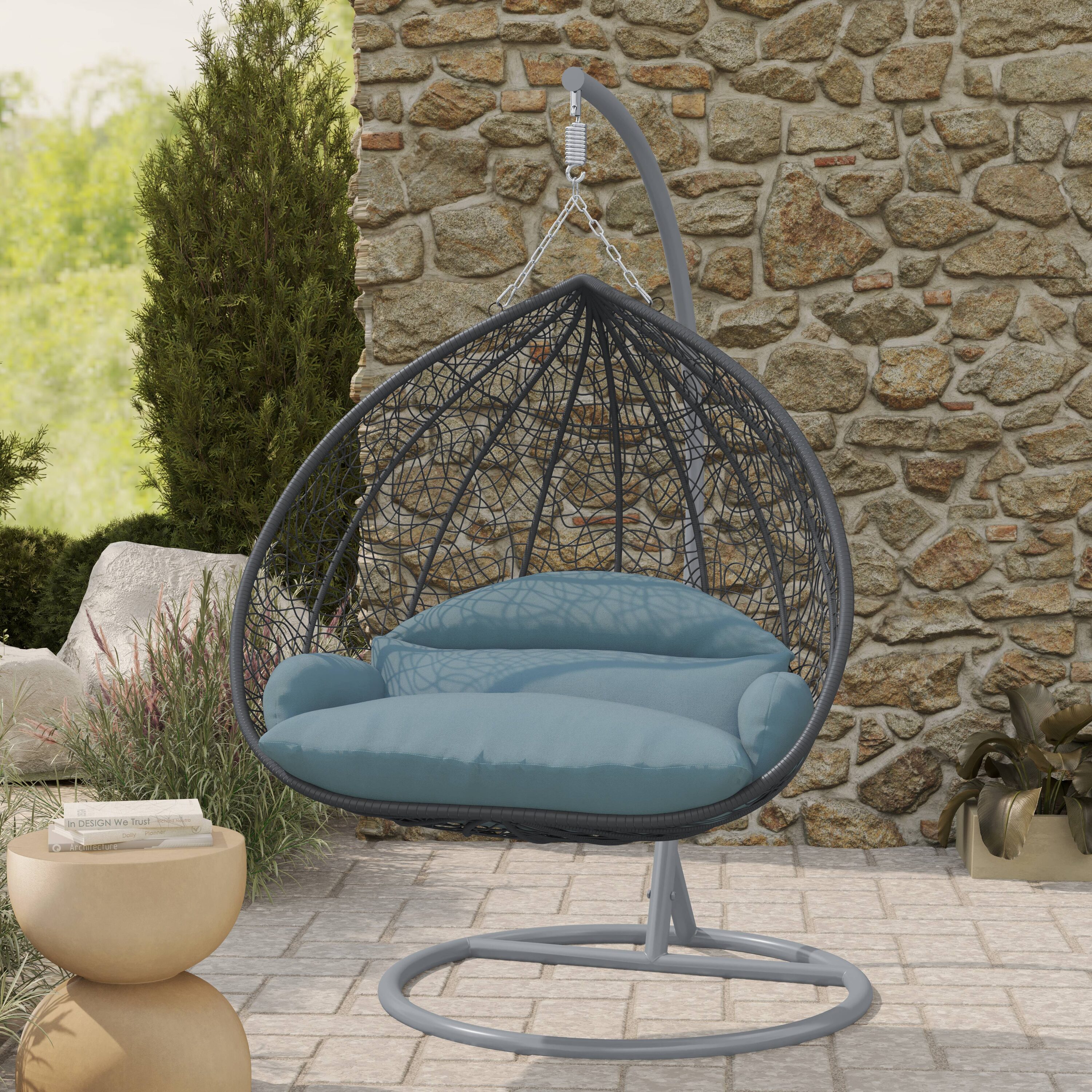 Leisuremod RSCGR-57CBU Patio-Chairs - View #5