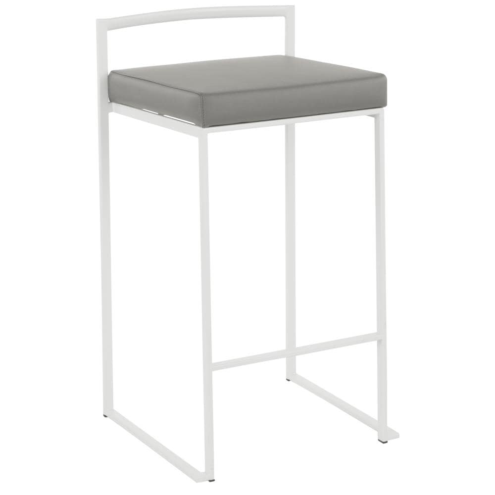 LumiSource B26-FUJI W+GY2 stools - View #2
