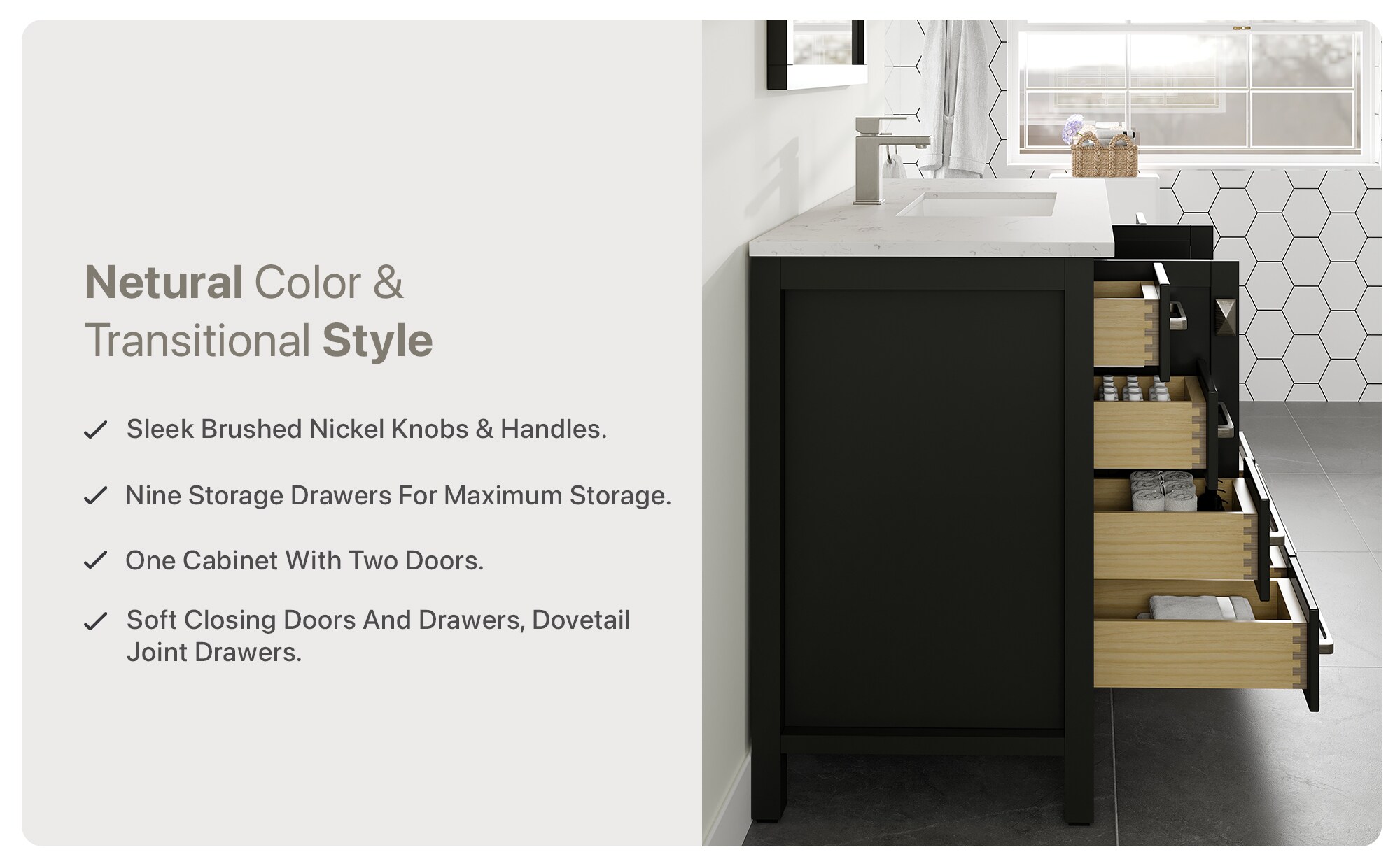 Eviva TVN414-42X18ES-Q Bath-Vanity-Combo - View #9