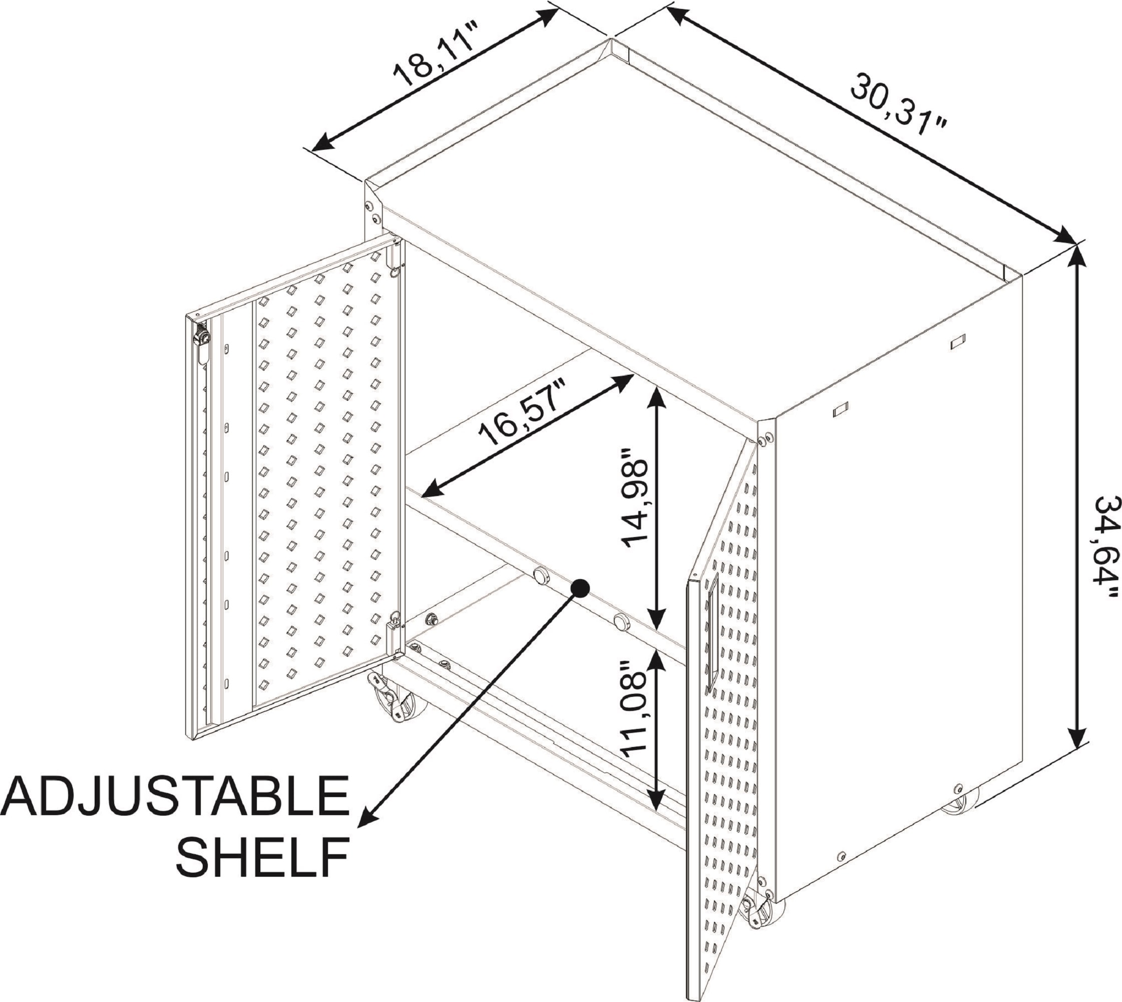 Tatayosi RY-5P398225 Garage-Cabinets - View #3