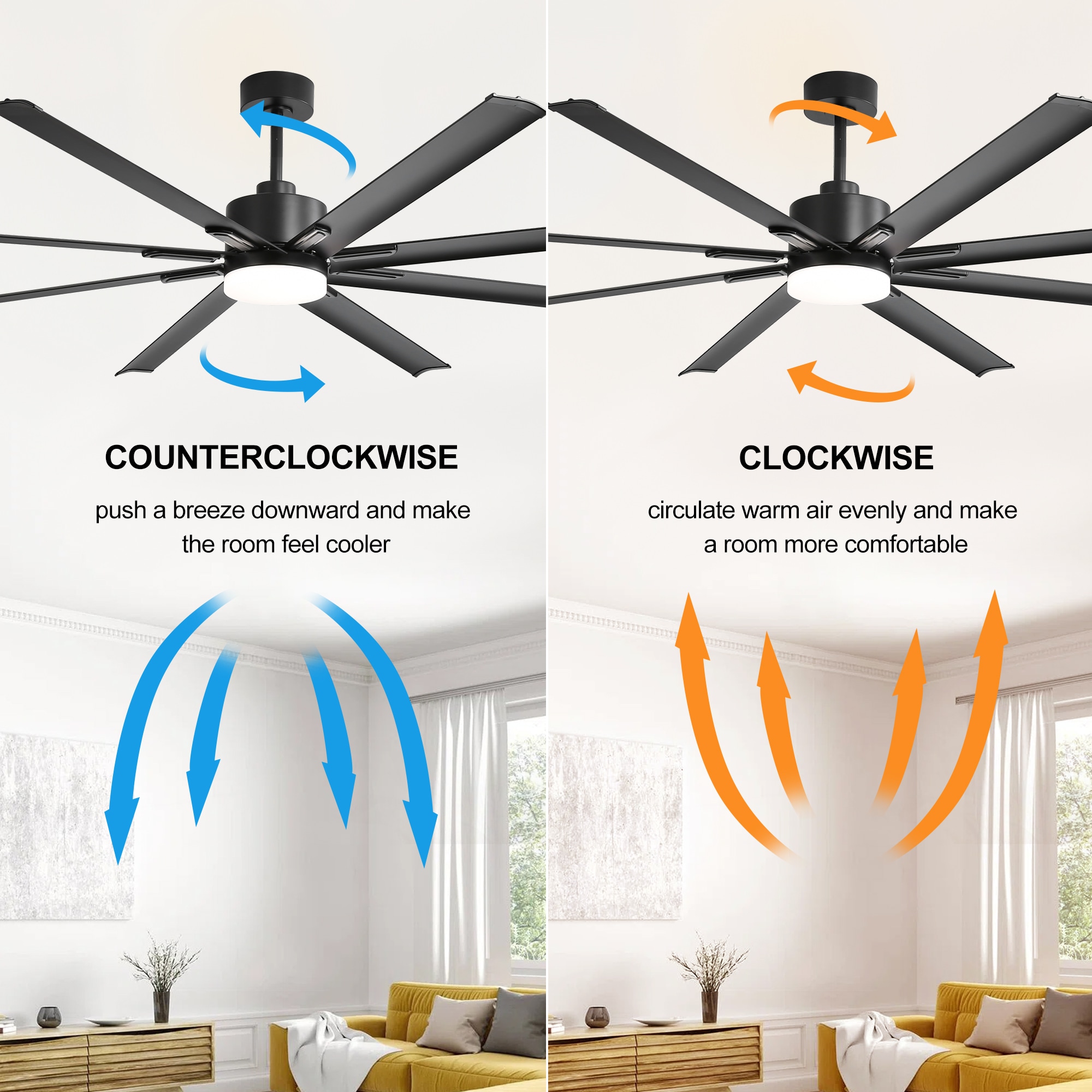 Breezary 32004-BK Ceiling-Fans - View #5