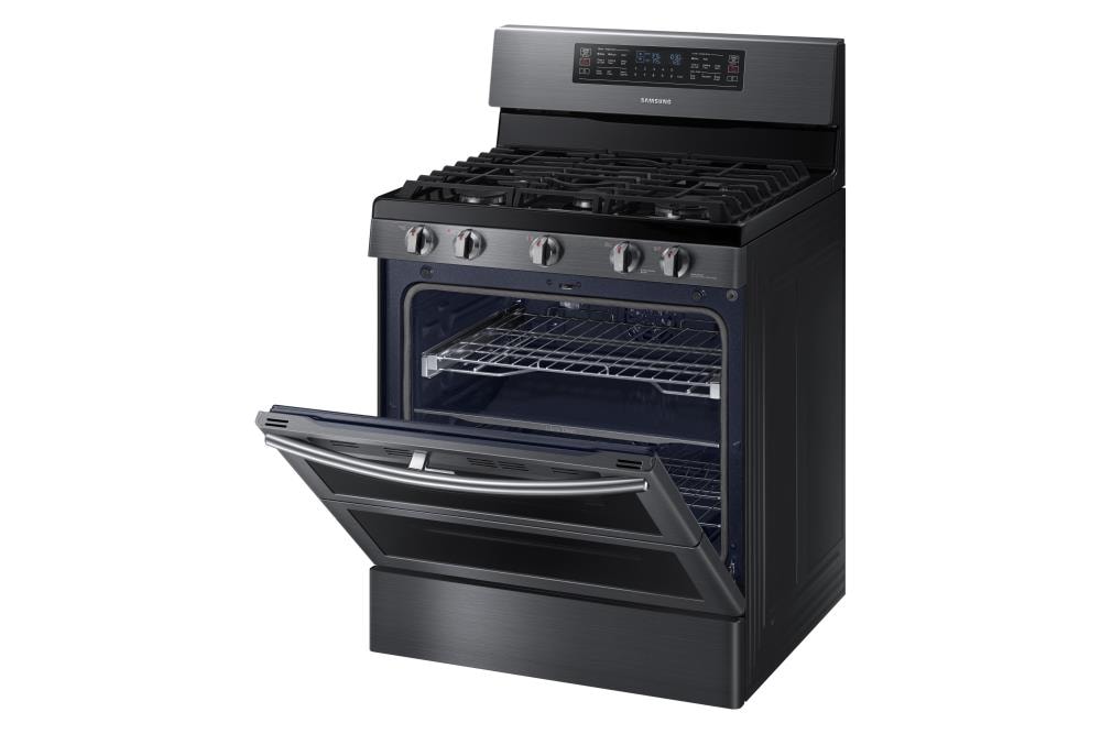 Samsung NX60A6751SS 6.0 Cu. ft. Smart Freestanding GAS Range with Flex Duo, Stainless