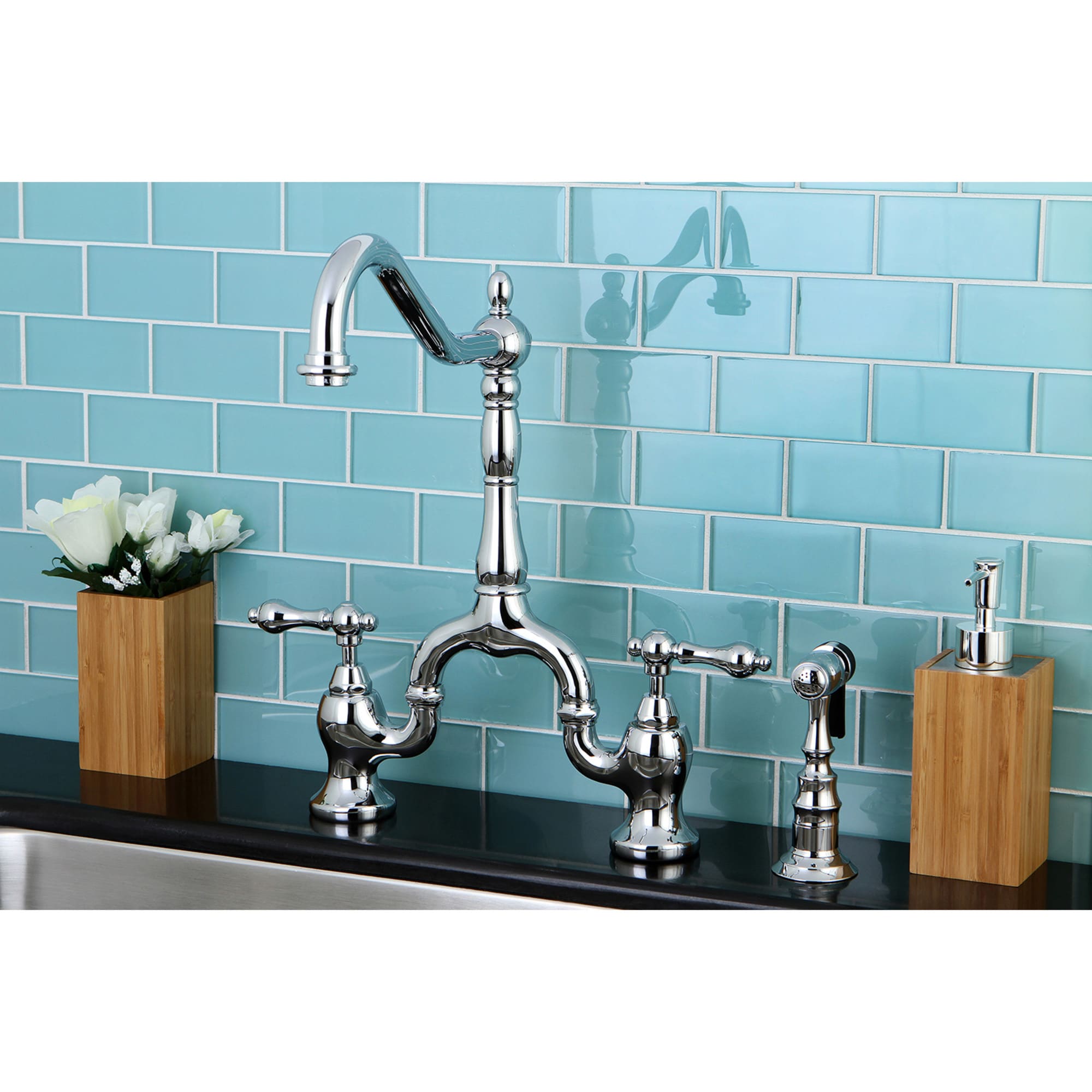 Kingston Brass WLKS7751ALBS Kitchen-Faucets - View #4