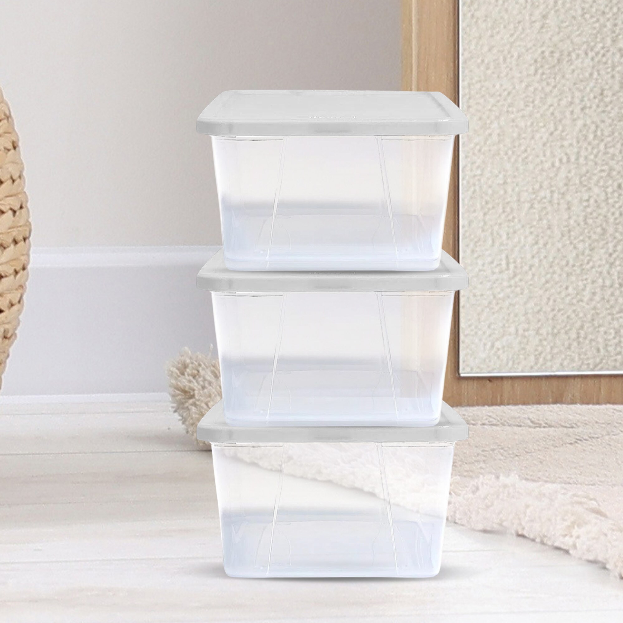 Homz Products 244750 Plastic-Storage-Totes - View #9