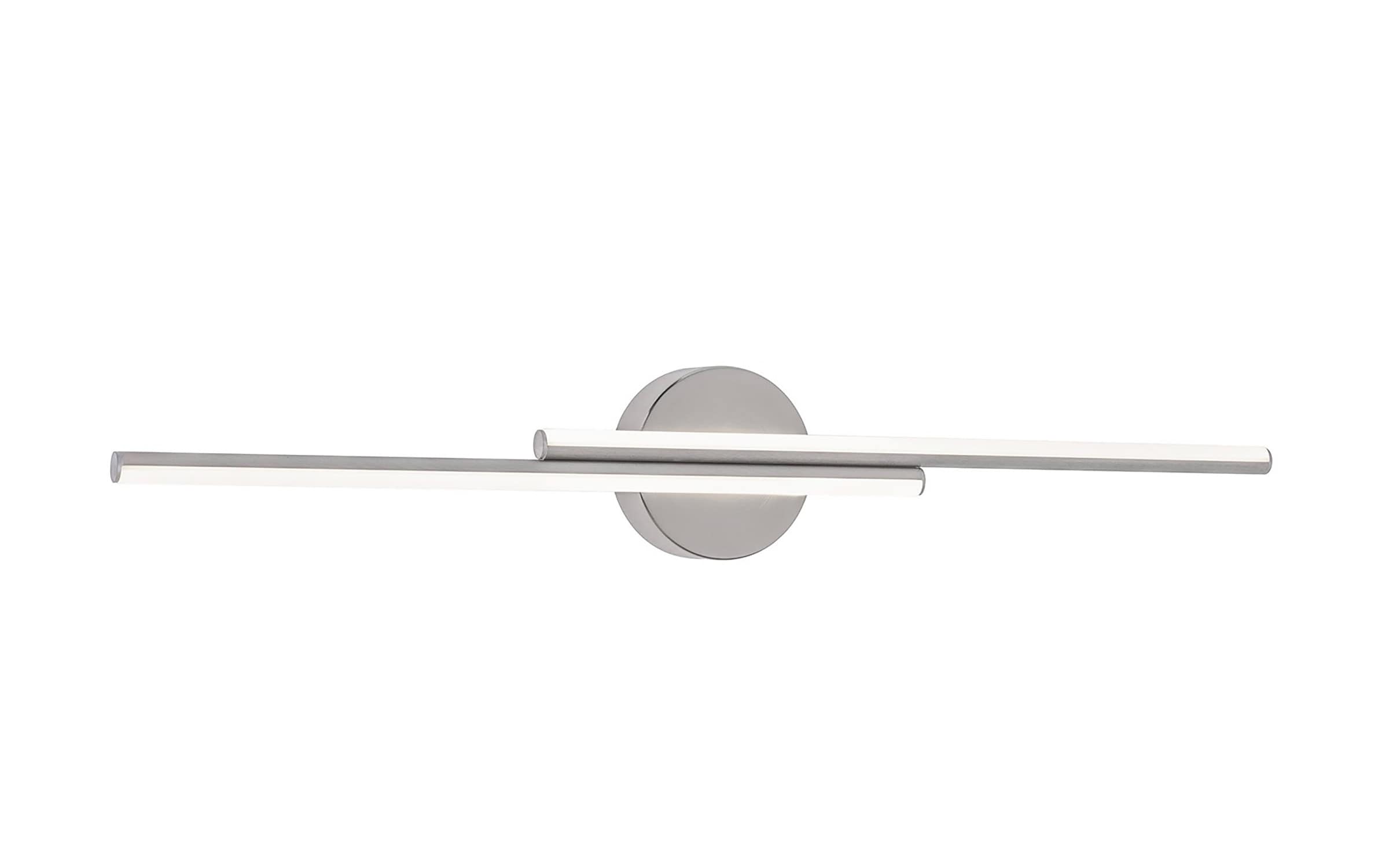 AFX ELAV3004L30D1SN Ella 30-in 2 -Light Satin Nickel Integrated LED Modern/contemporary Vanity light