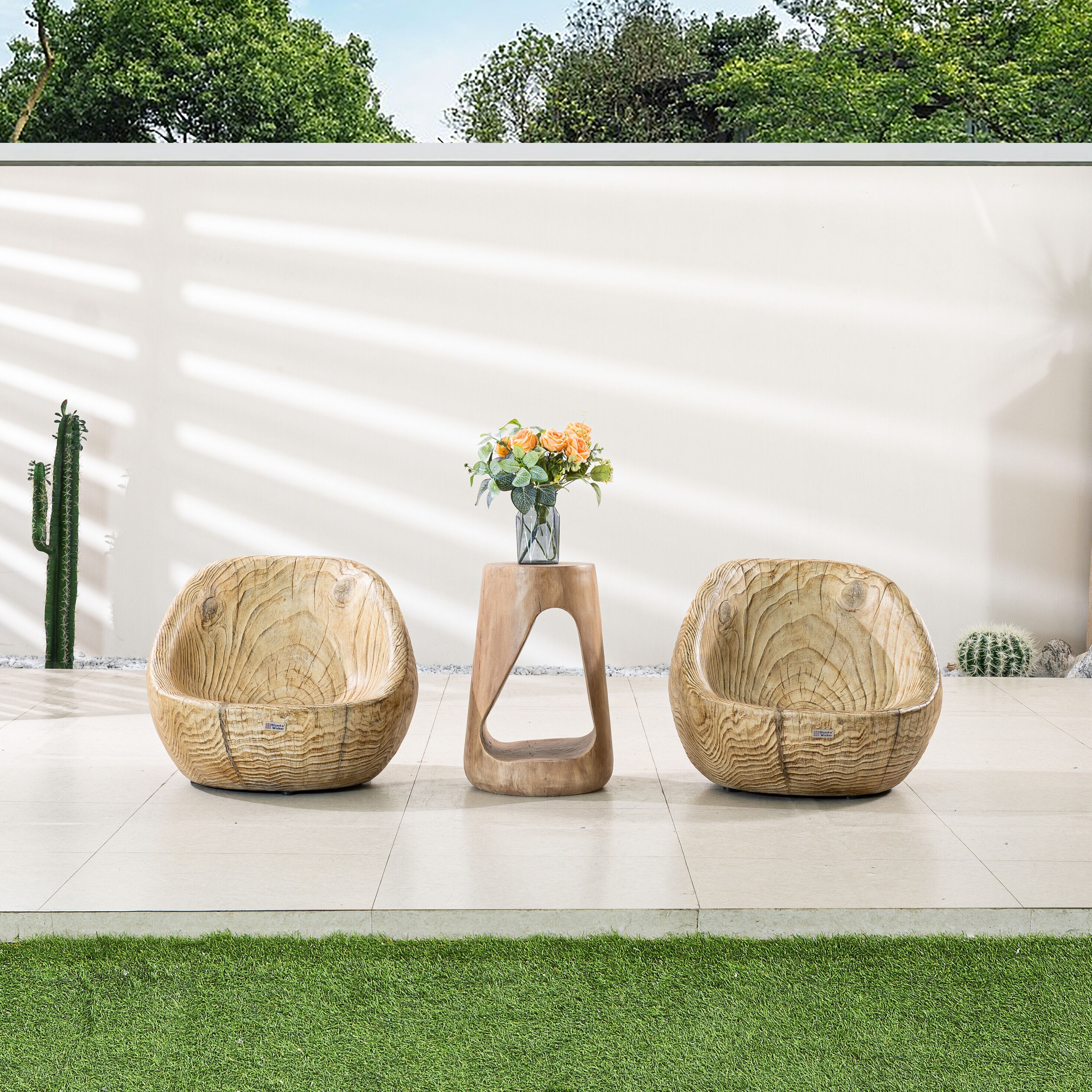 Direct Wicker DWC-250062ST20SC Patio-Conversation-Sets - View #2