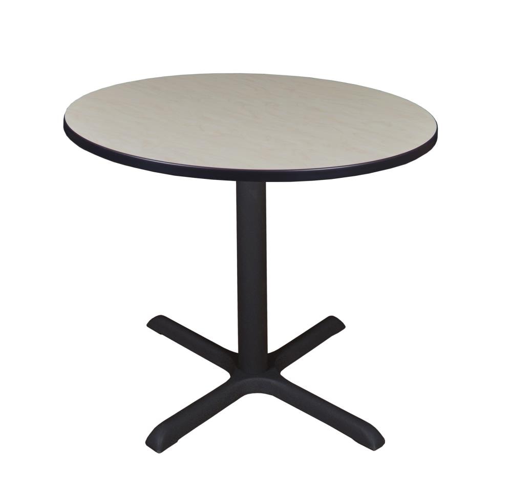 Regency TB42RNDPL Breakroom Off-white 4-Person Training Table (42-in W x 29-in H)