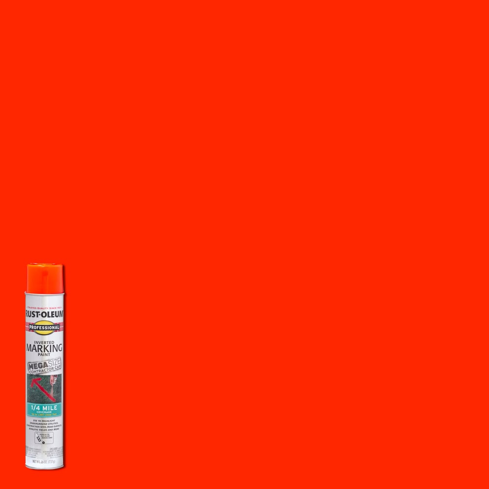 Rust-Oleum 350994 Professional Red-Orange Oil-based Marking paint ( Spray can )