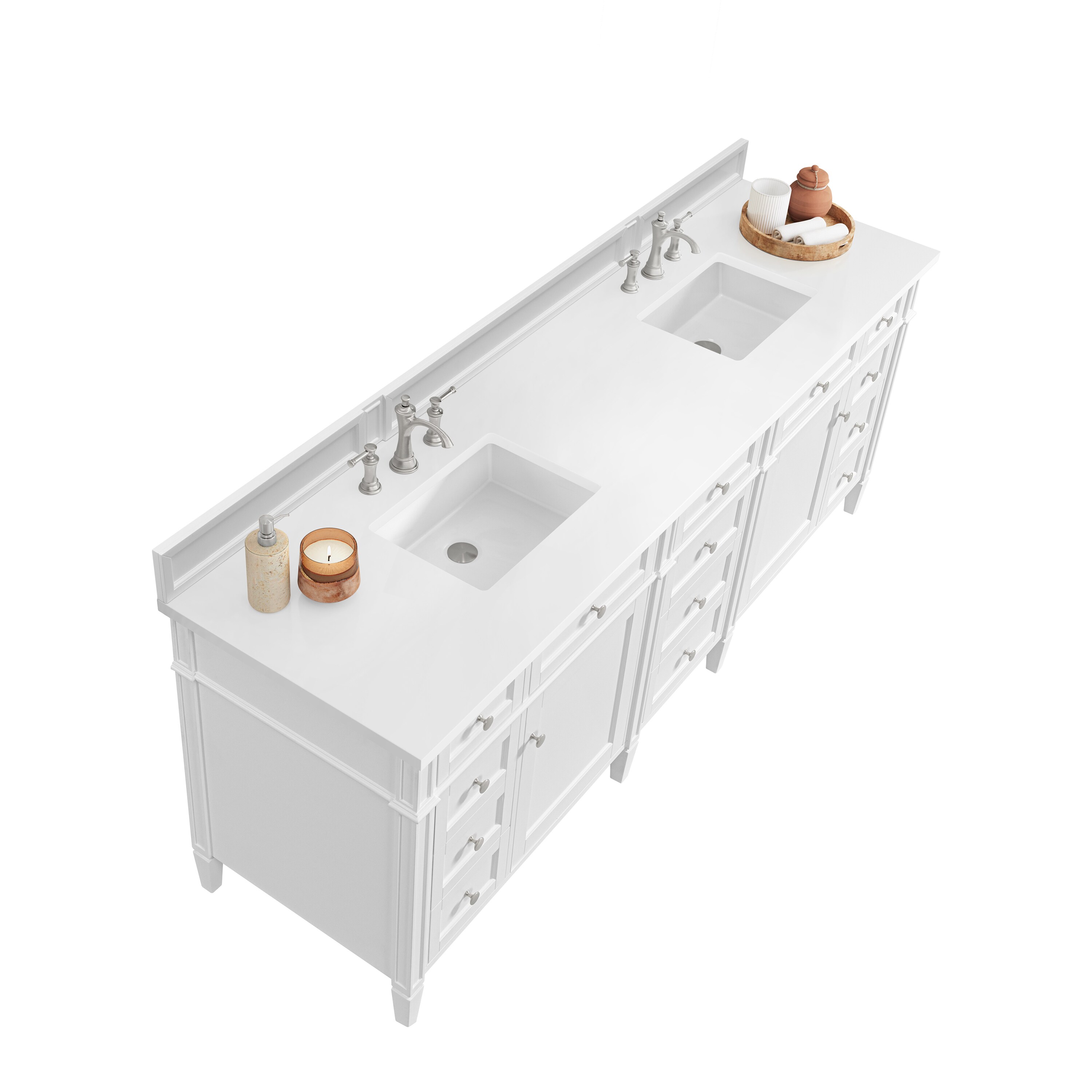 James Martin Vanities 655-V84-BW-3WZ Bath-Vanity-Combo - View #6