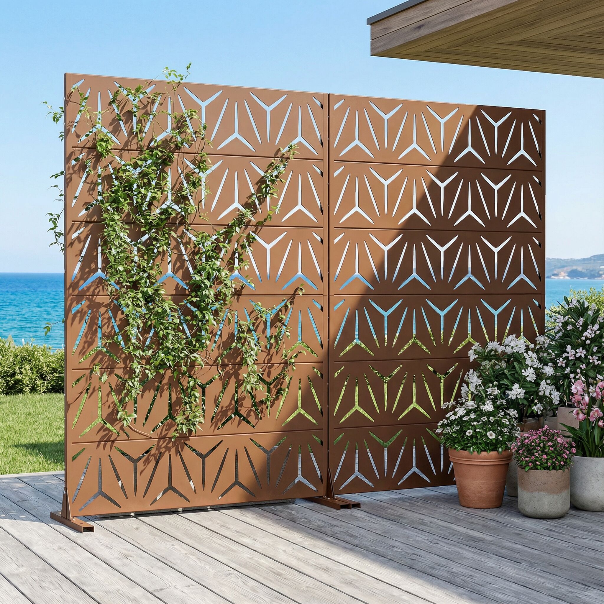 Misty Moon LW0406-SYJPF-C26 Outdoor-Privacy-Screen - View #2
