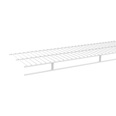 Wire Closet Shelves Department At, 12 Inch Wire Shelving