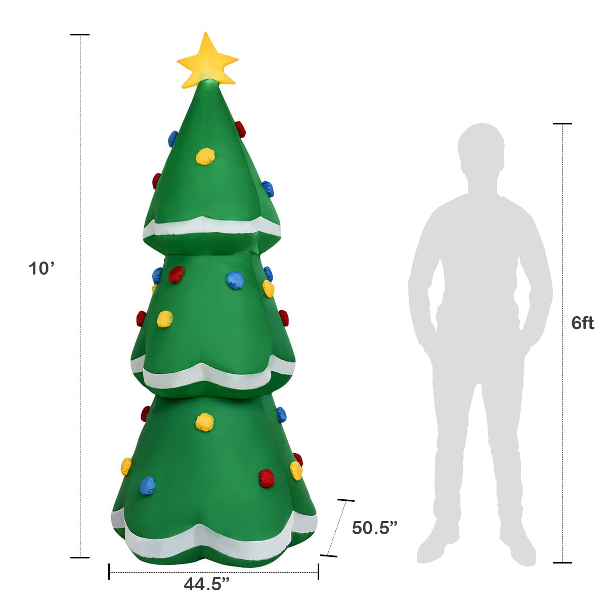 Goplus CM22394 Christmas-Inflatables - View #10