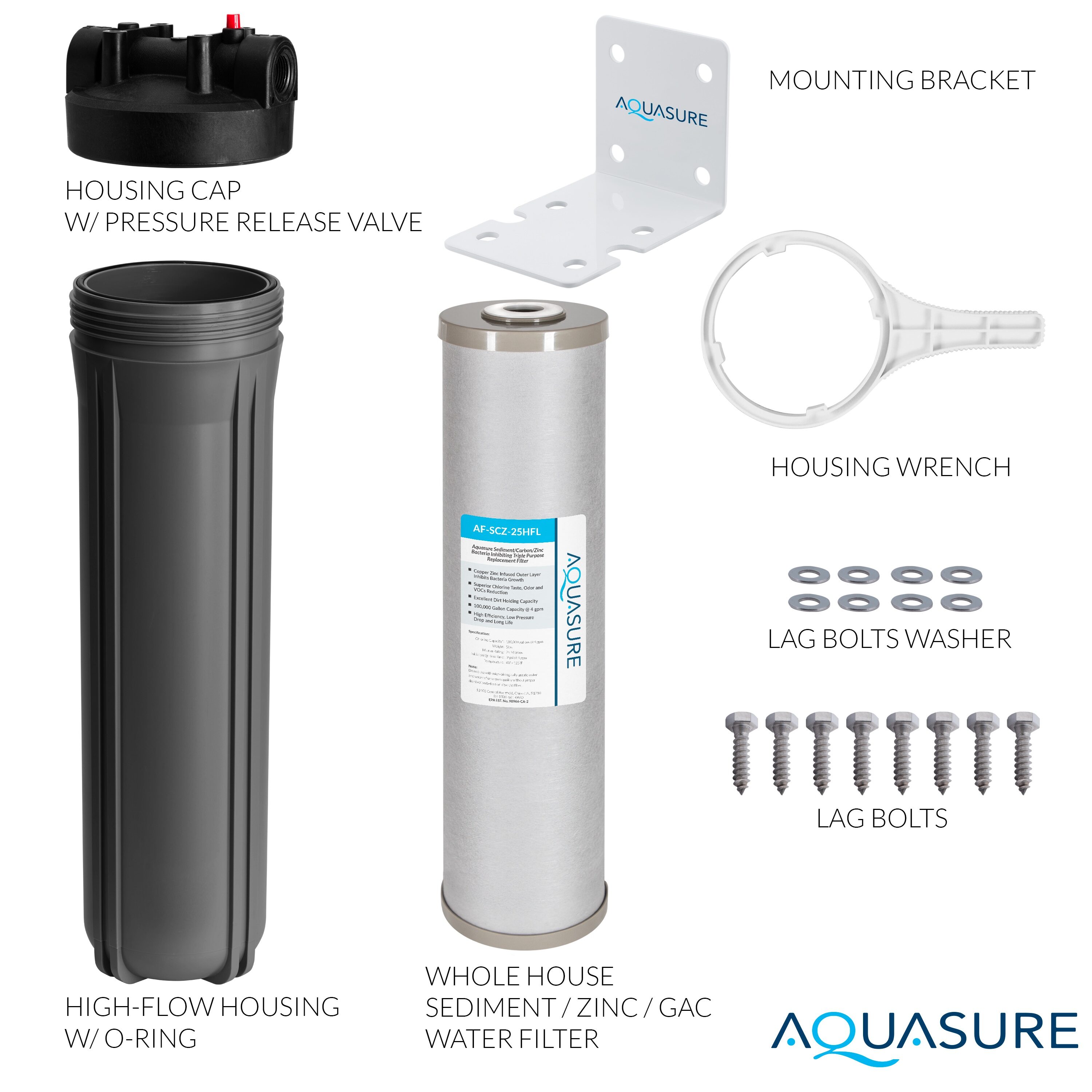 AQUASURE AS-FL-25SCZ Whole-House-Filtration-Systems - View #8