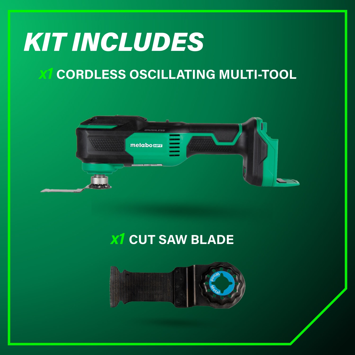 Metabo HPT CV18DAQ4M Oscillating-Tool-Kits - View #5