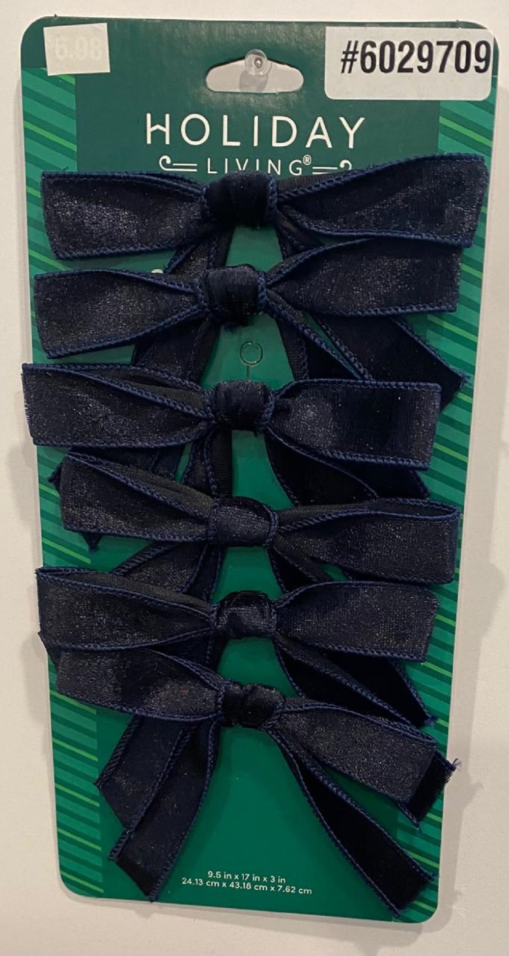 Holiday Living 4106P12ASSTLO Decorative-Bows-Ribbon - View #3