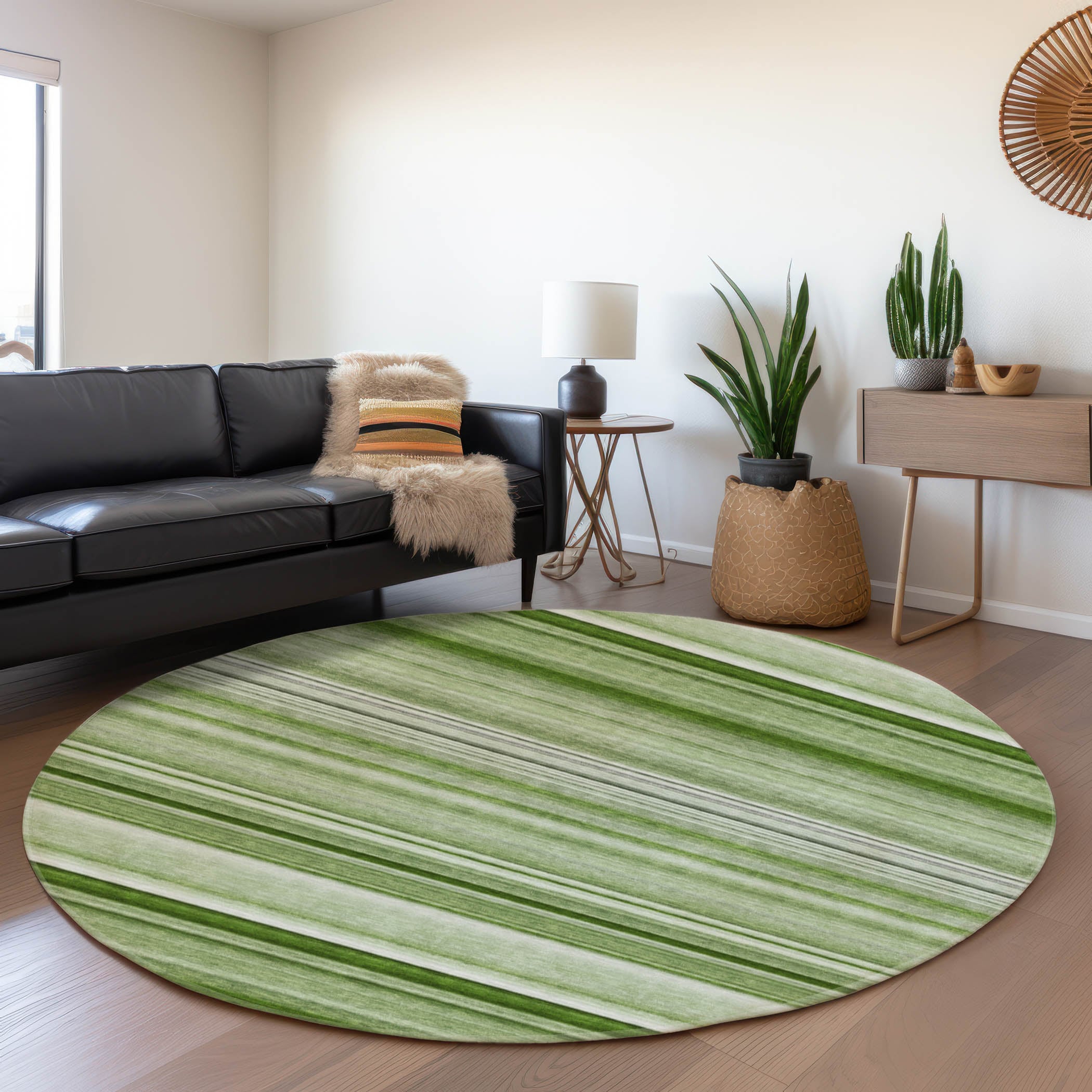 Addison Rugs AMF528OL3X5 Mayfield AMF528OL 3 x 5 (ft) Loomed Polyester Olive Rectangular Indoor Abstract Machine washable Area rug