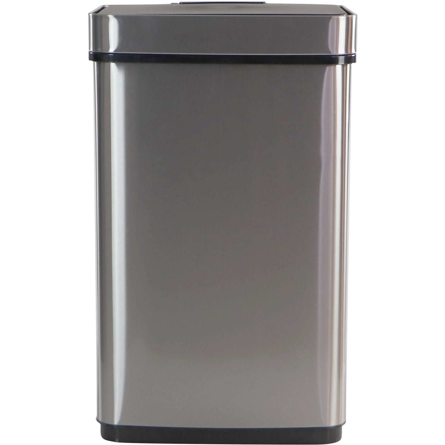 Home Zone Living 8 gal/ 30 Liter Kitchen Garbage Can Stainless Steel,Silver  