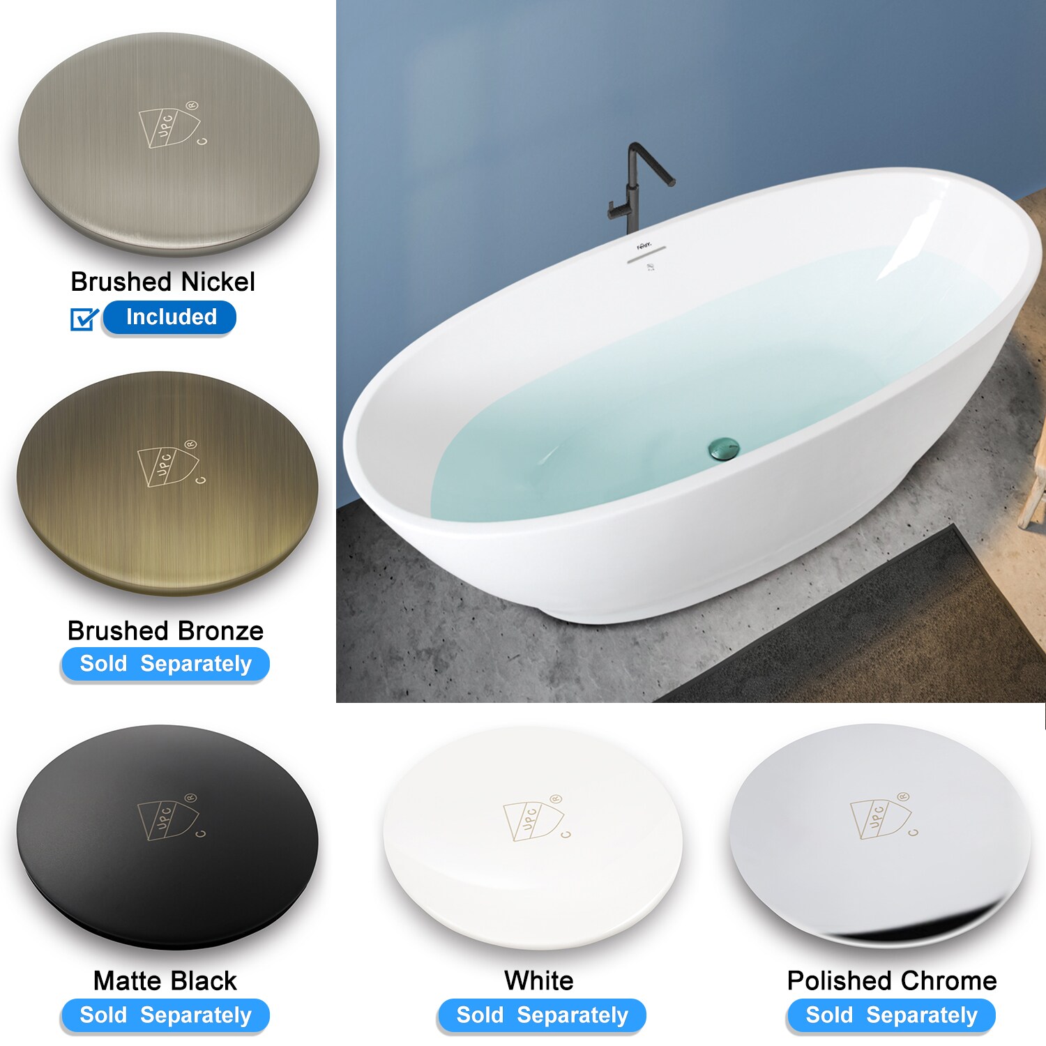 FerdY FERDY-02576-1645-BN bathtubs - View #4