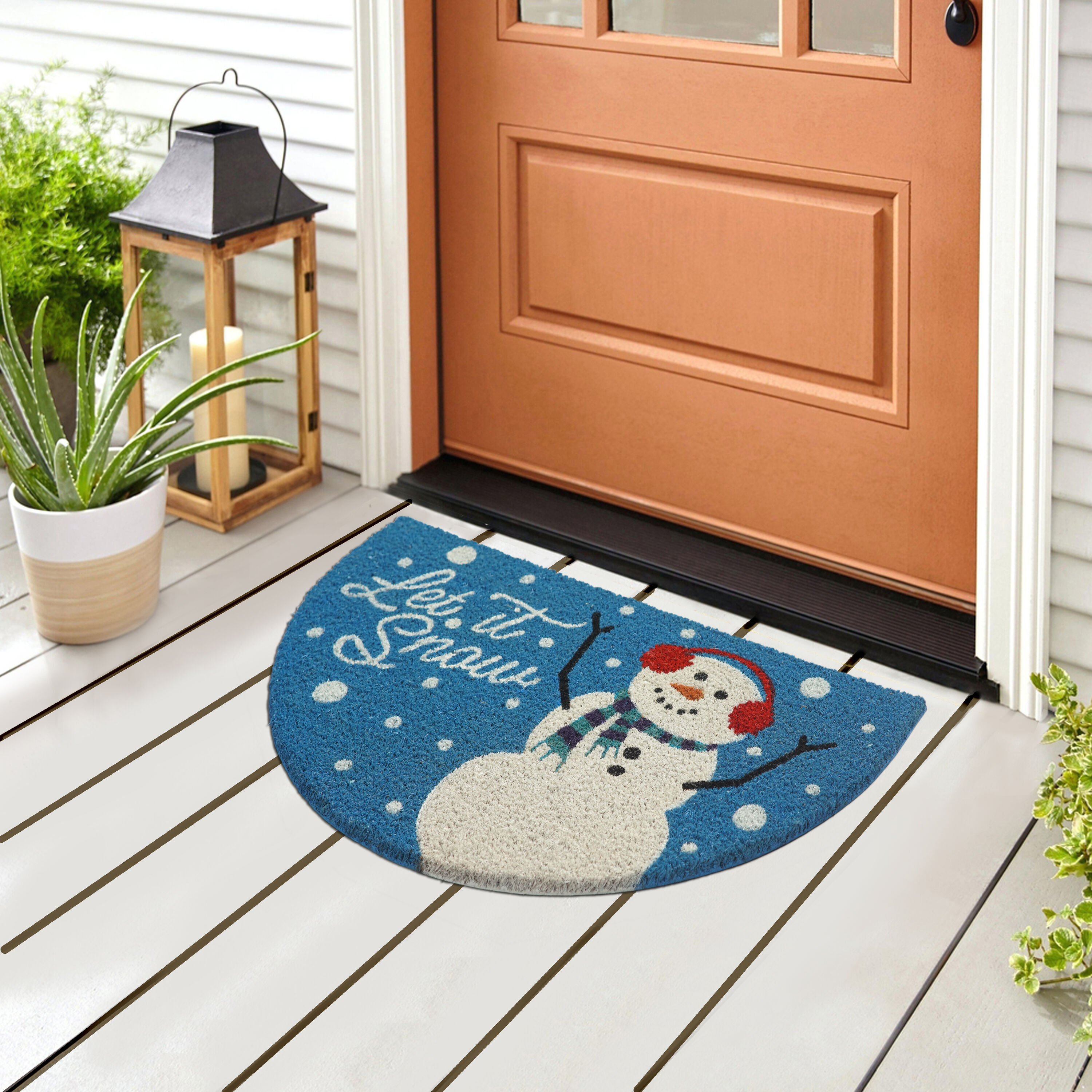 Holiday Living WG-SNOWMAN Mats-Cat - View #5