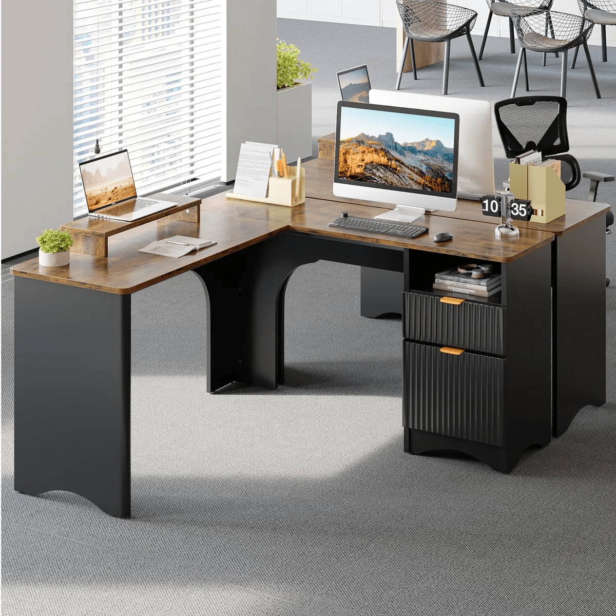 Bestier LOW-H106314M-RST desks - View #3