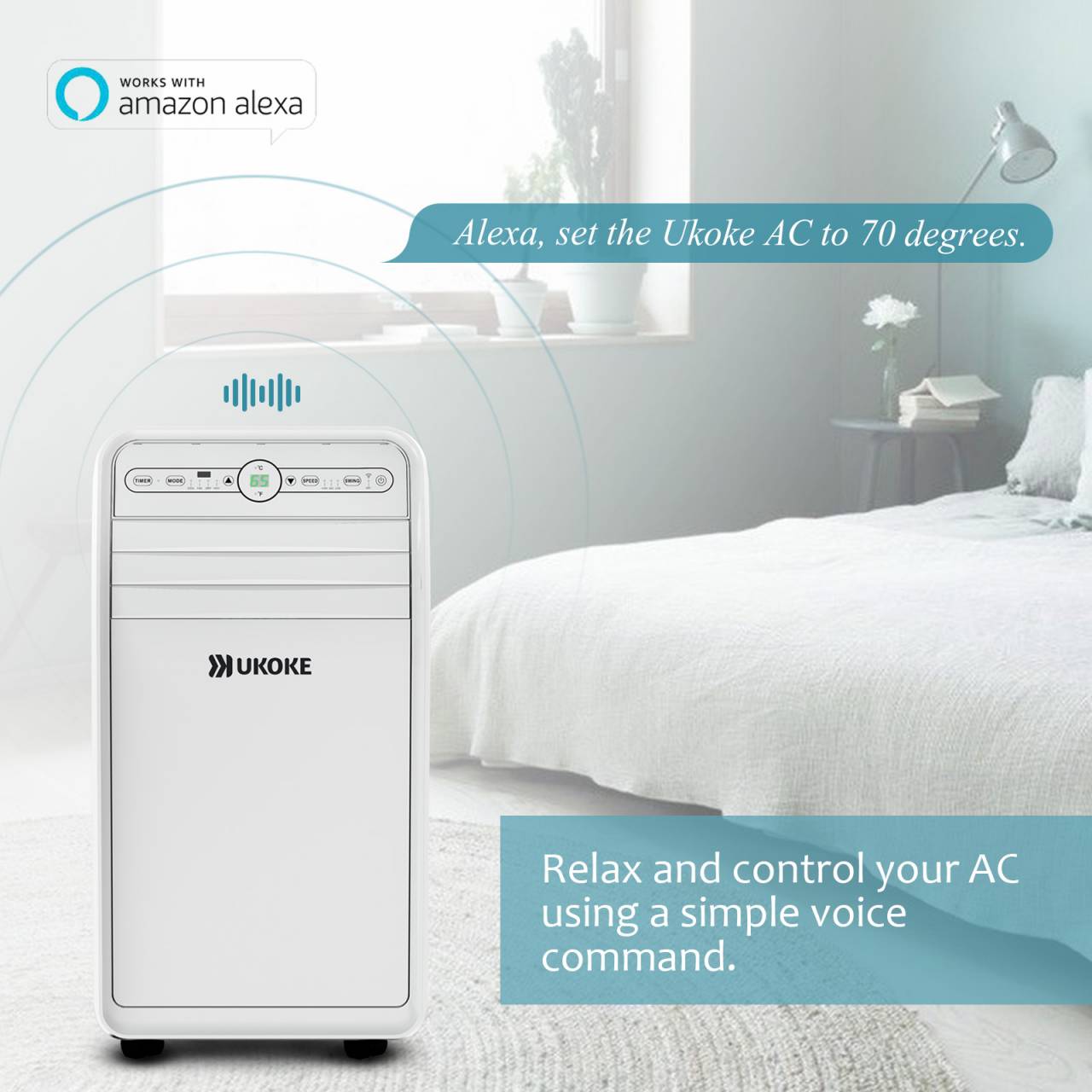 Ukoke USPC01W Portable-Air-Conditioners - View #2