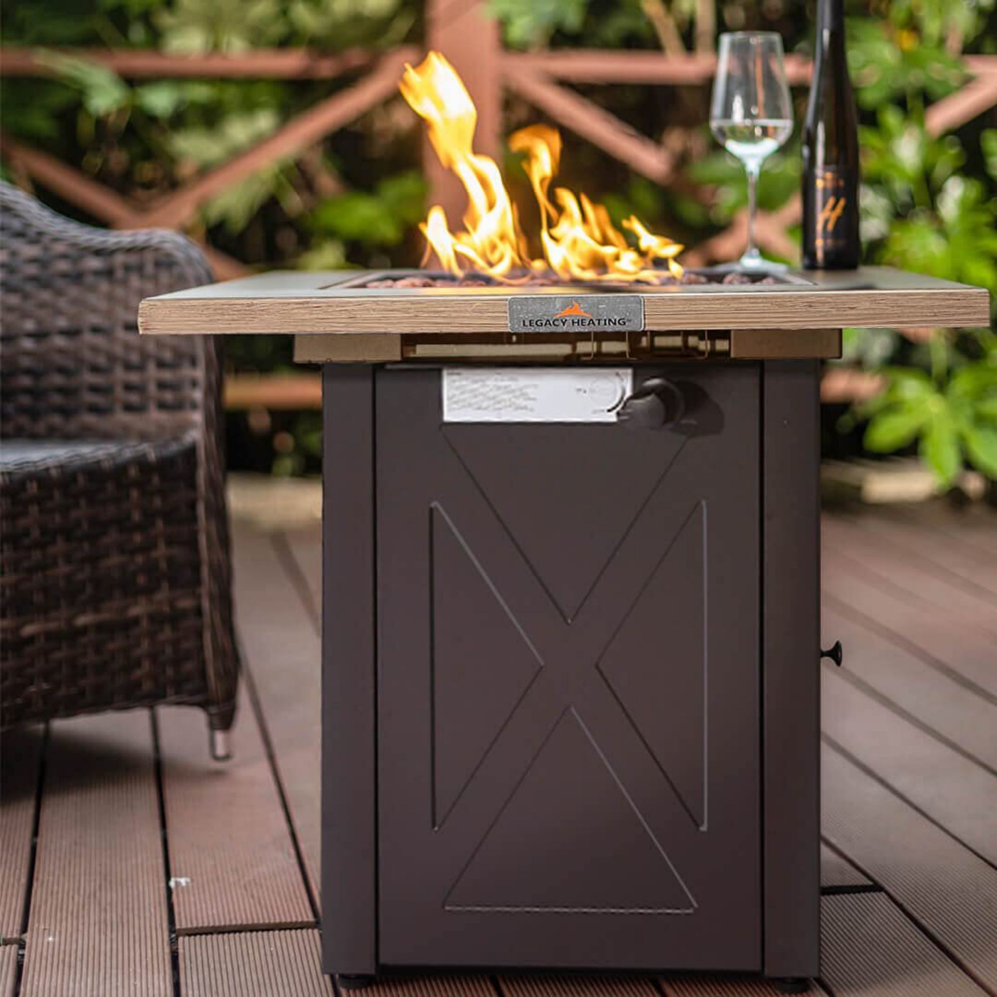Miki Shinly HYMY-B28X-01MI Outdoor-Gas-Firepits - View #7