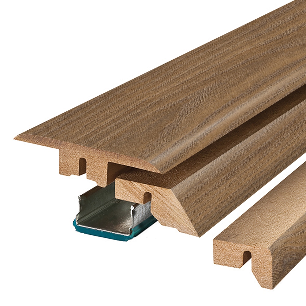 Project Source M4N1S-07395 Suffield 0.75-in T x 2.37-in W x 78.7-in L Laminate wood Multi-purpose Floor Moulding