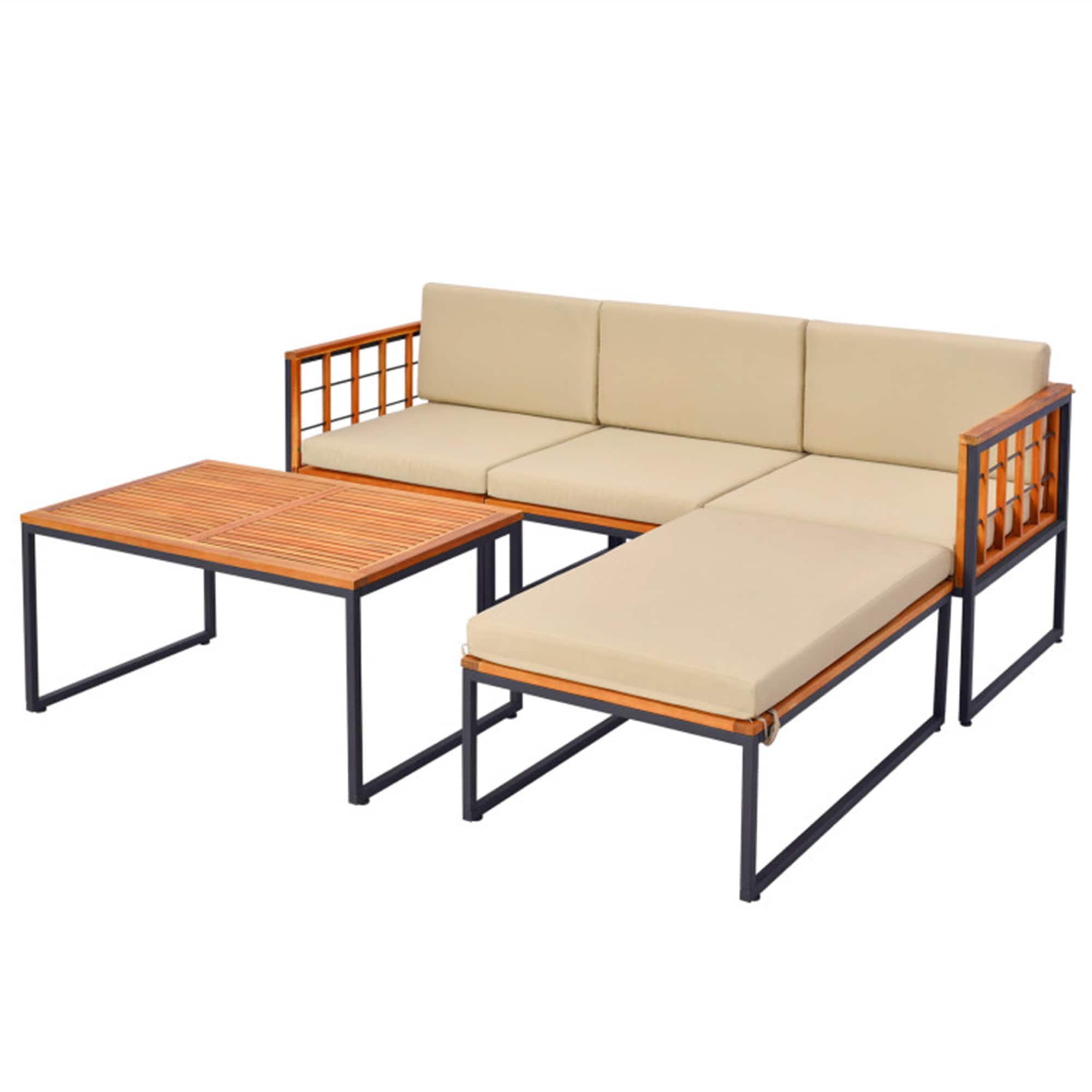 BABOOM BOM-334AAE-OR Patio-Conversation-Sets - View #2