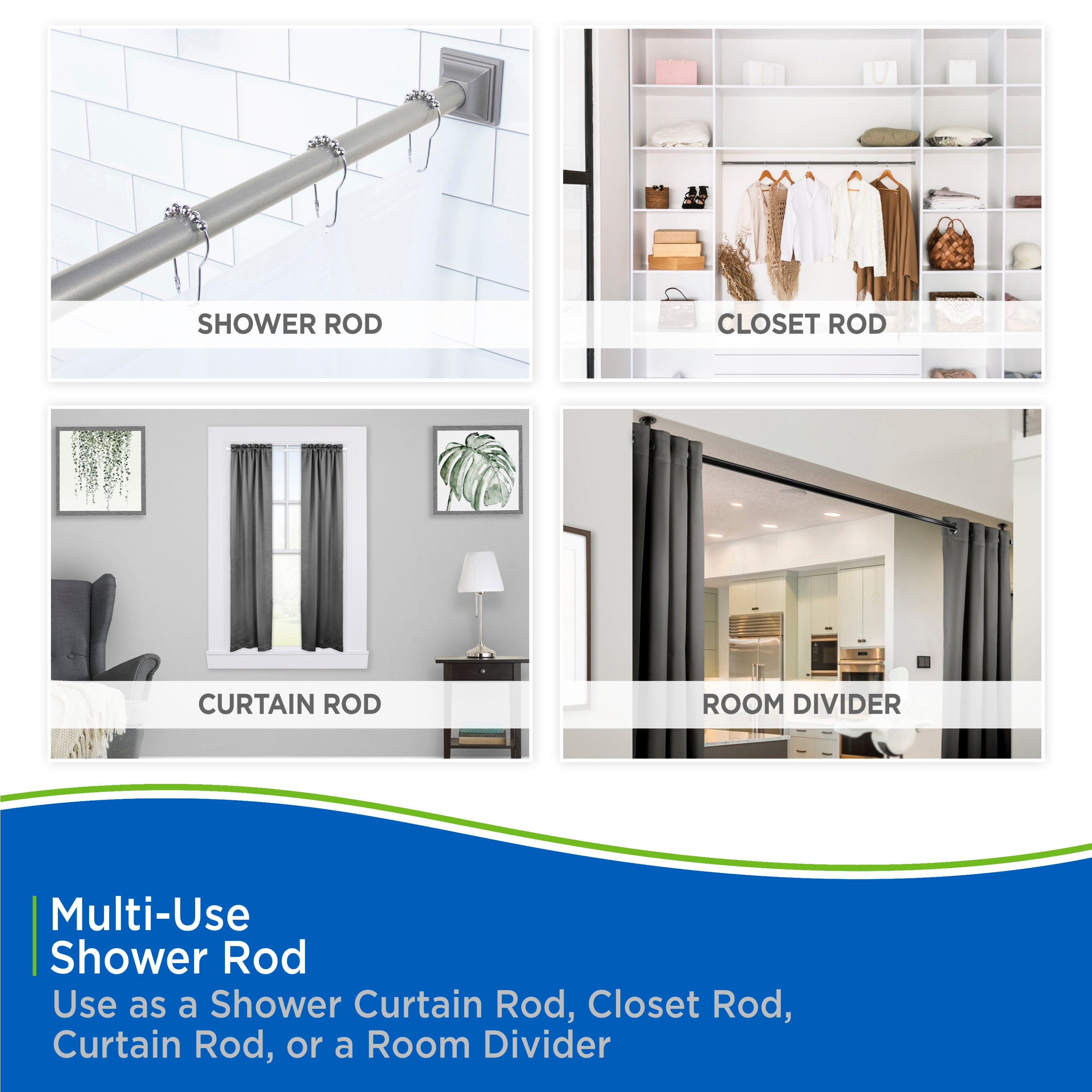 Kenney KN913C/20HUS Shower-Rods - View #9