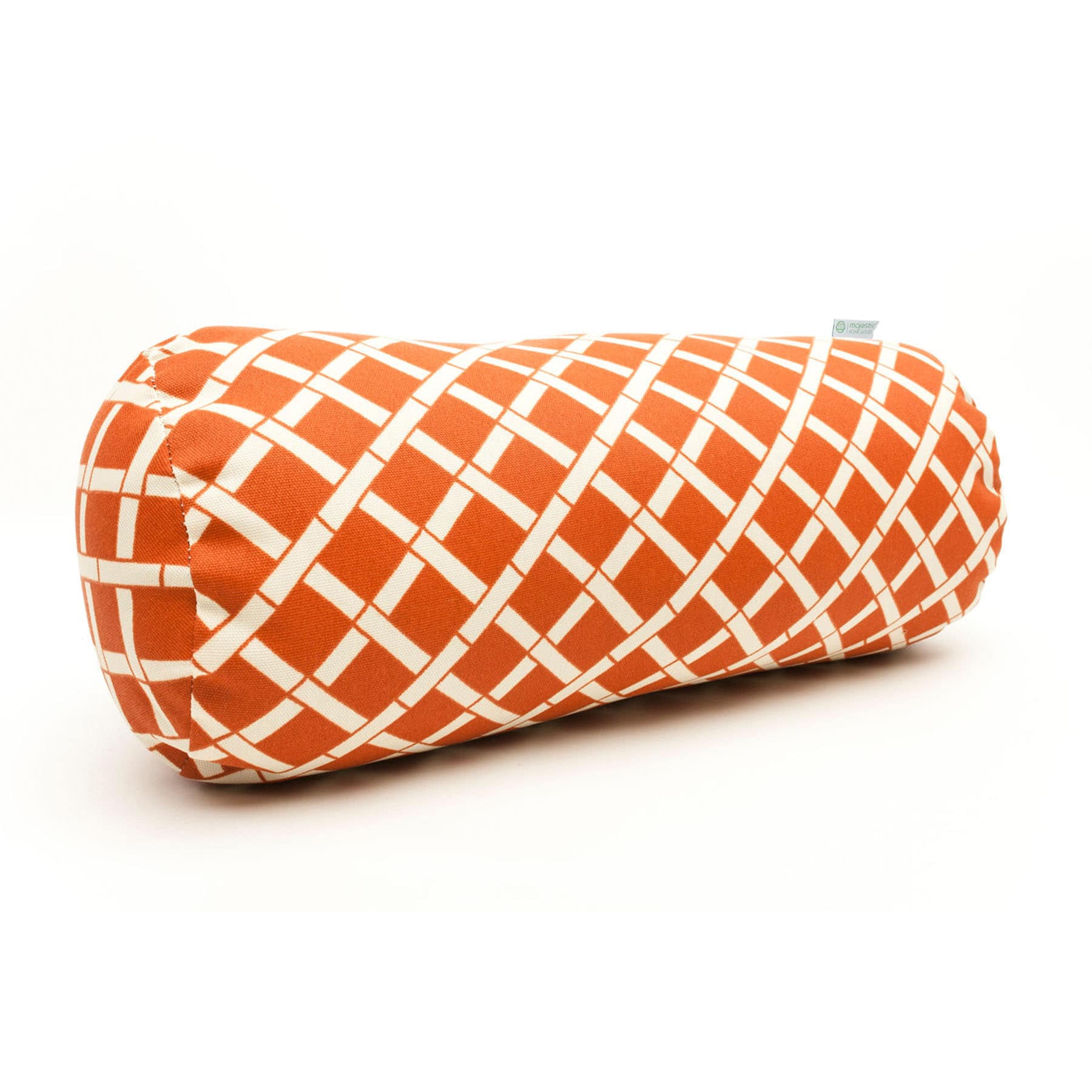 Majestic Home Goods Geometric Bolster Pillow in the Outdoor