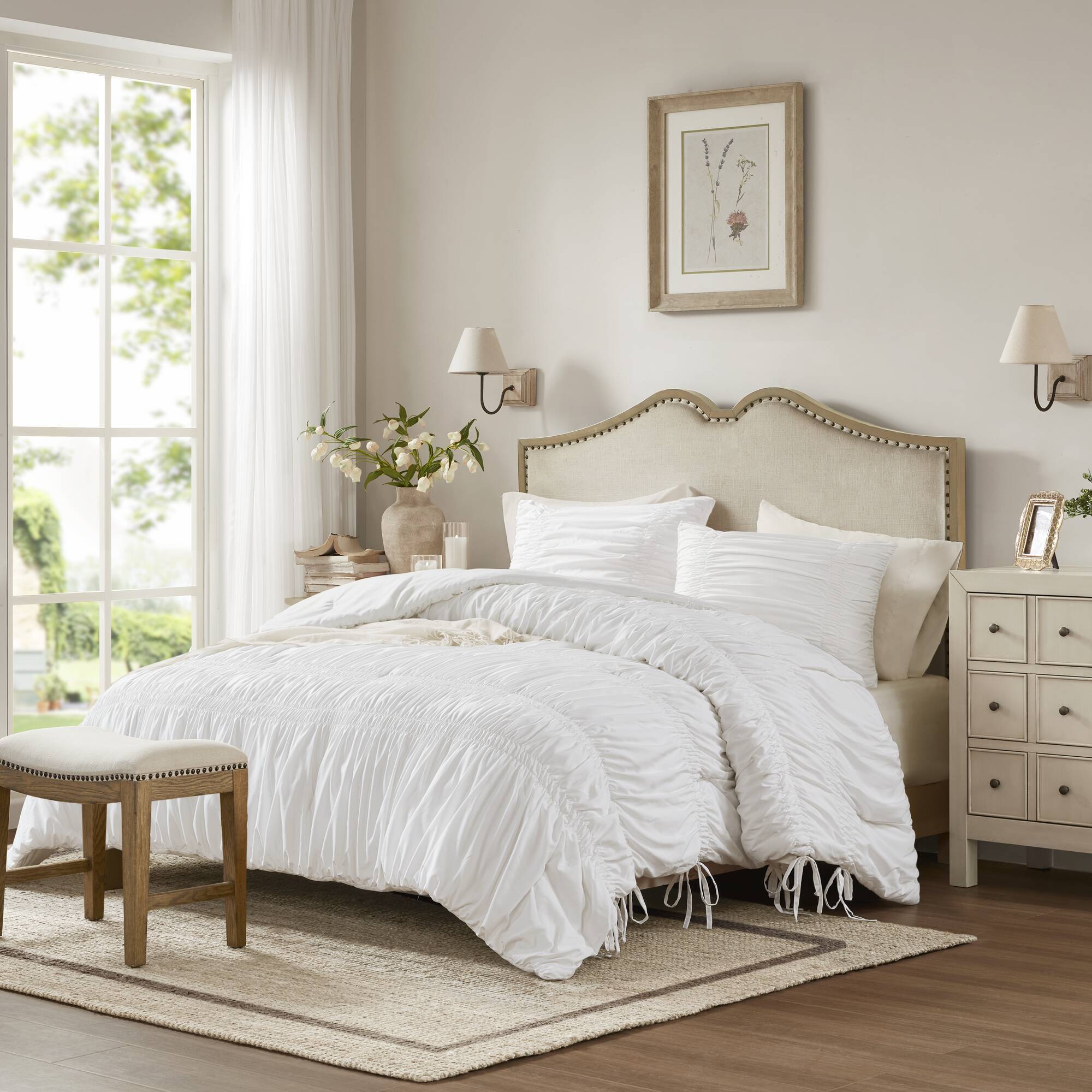 Tinyhomie 3PCS King Comforter Set