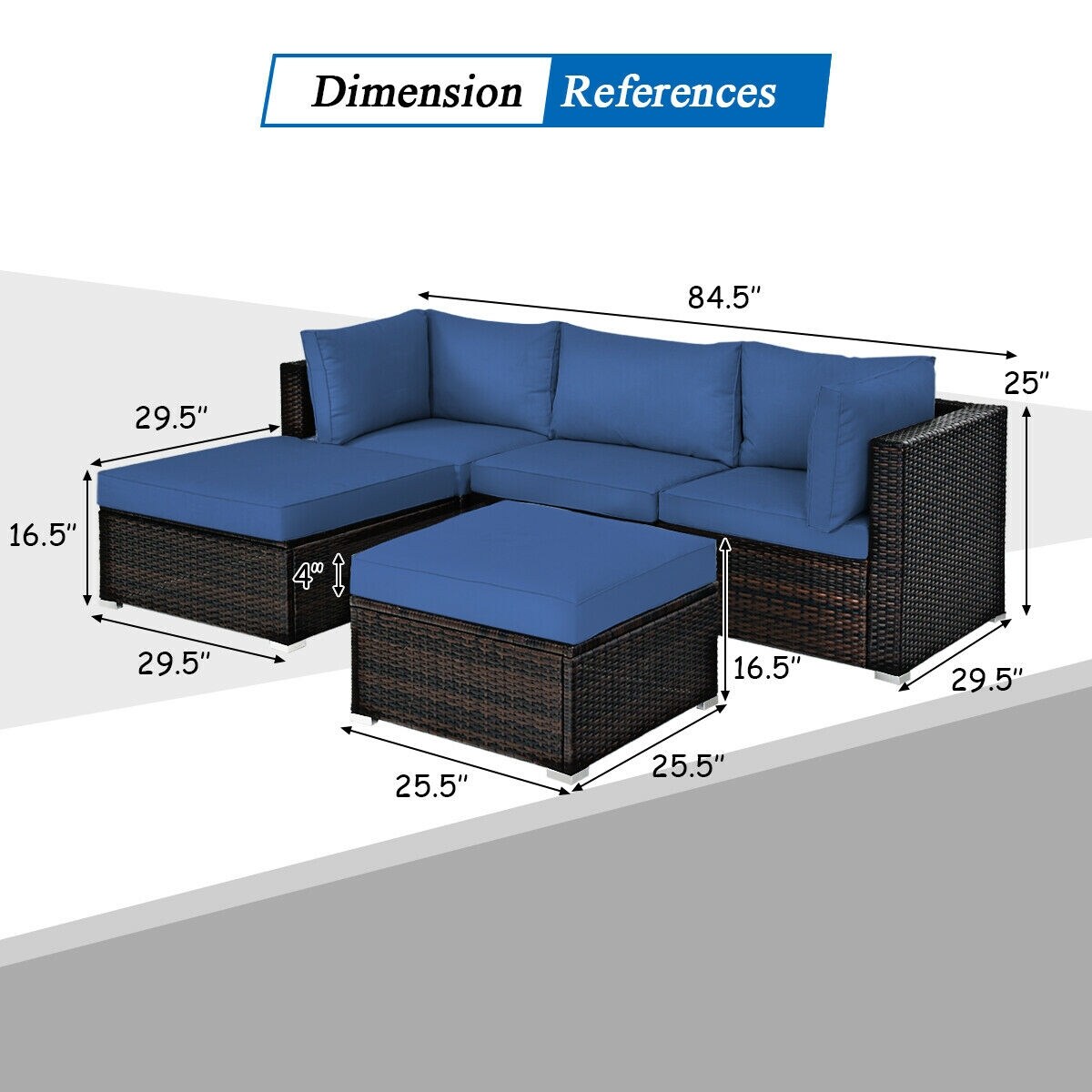 Forclover HBV-HW686NY Patio-Sofas-Daybeds - View #9
