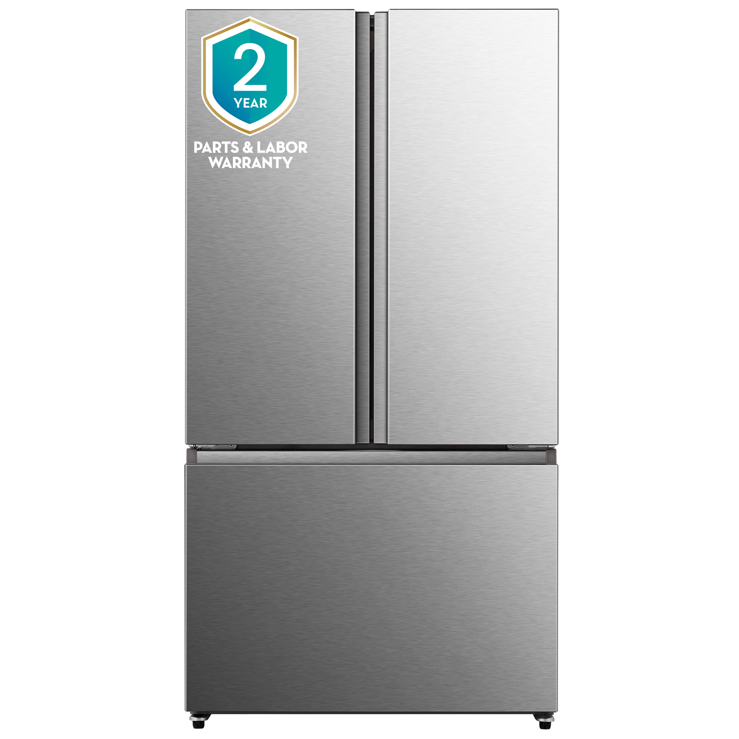 Hisense PureFlat 26.6-cu ft French Door Refrigerator with Ice Maker and ...