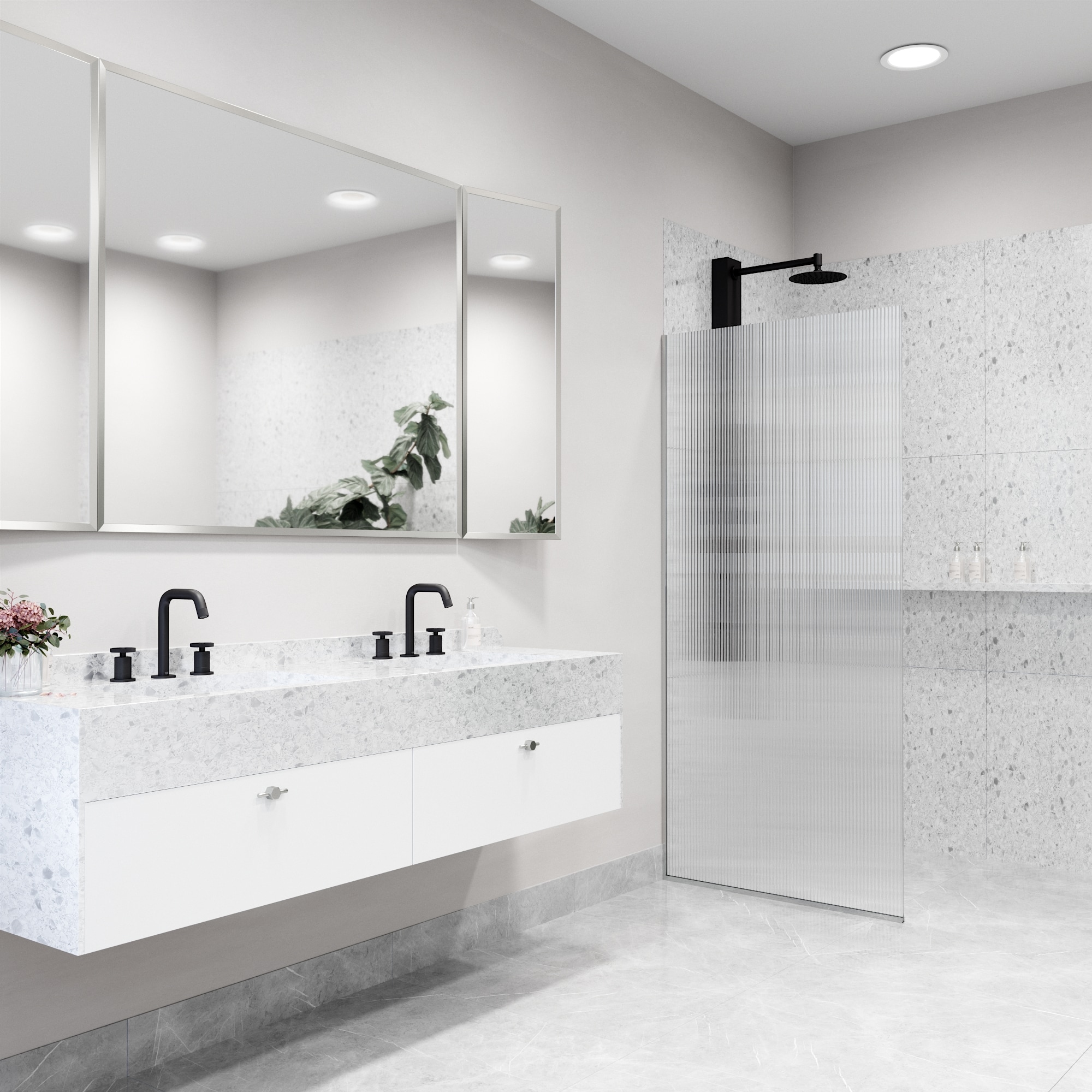 VIGO VG6075CHFL3474 Shower-Doors - View #6