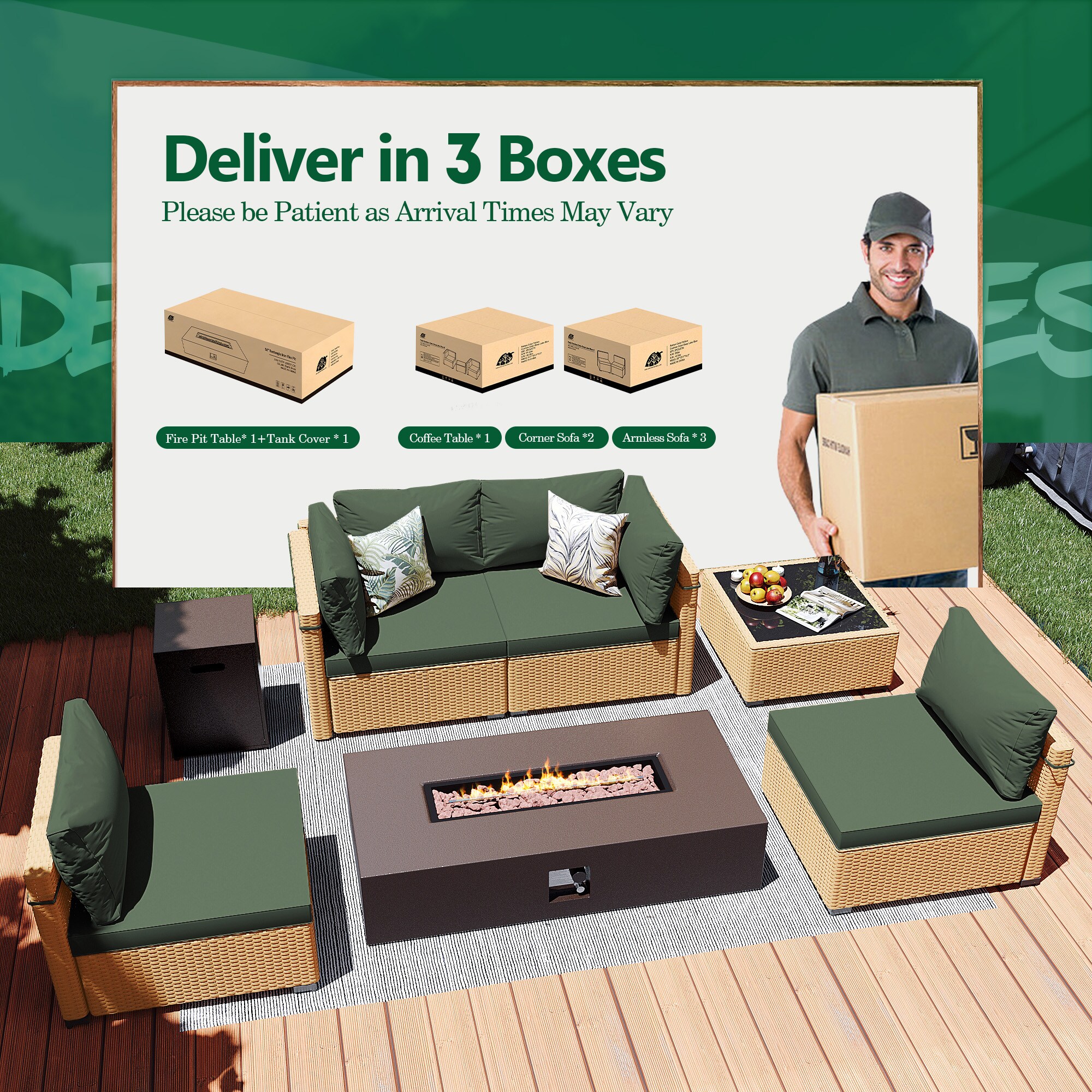 Patio Watcher LS-RT5-KD56BR-Y2 Patio-Conversation-Sets - View #7