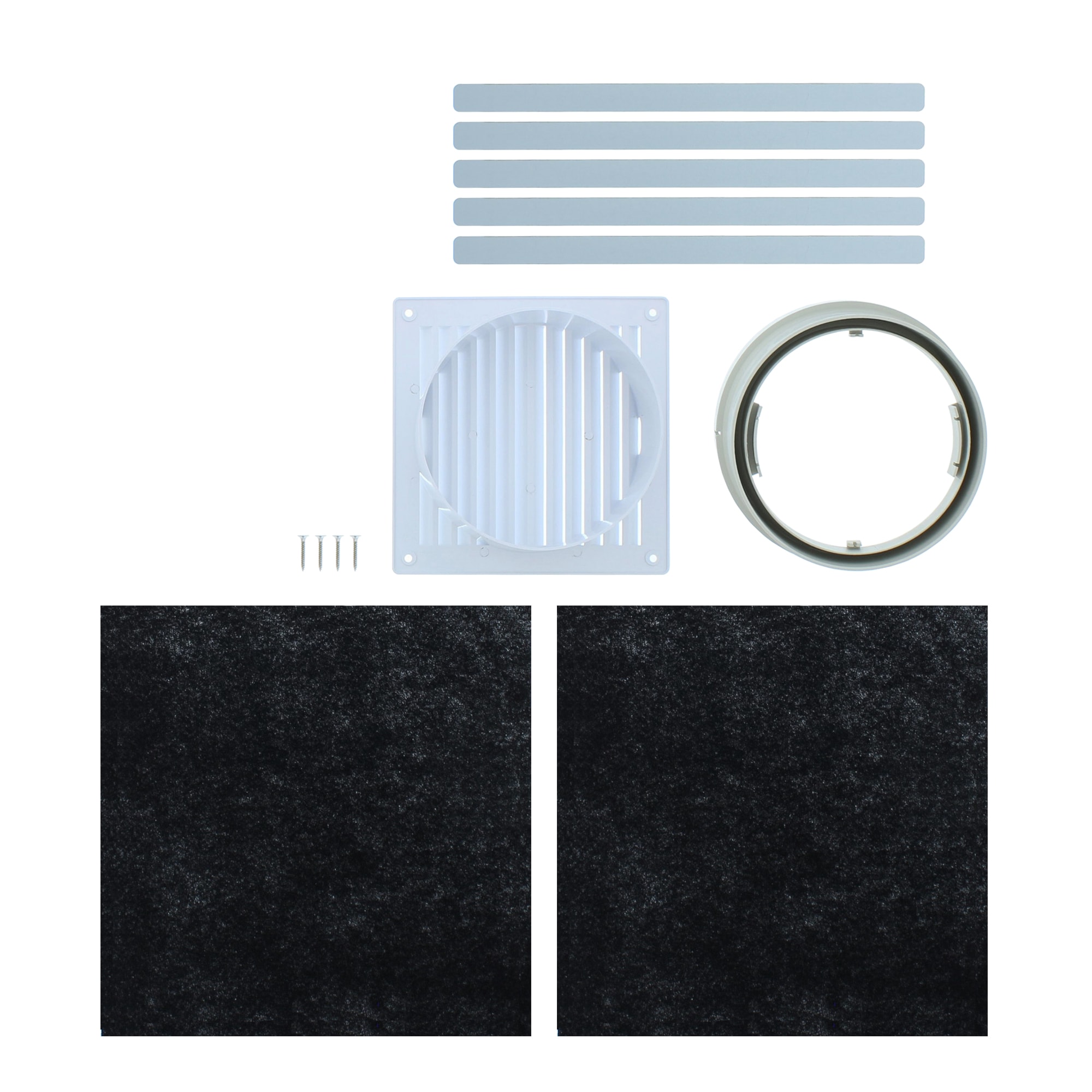 Zephyr ZRC-9100A Duct-Free Undercabinet range hood Recirculation kit Black