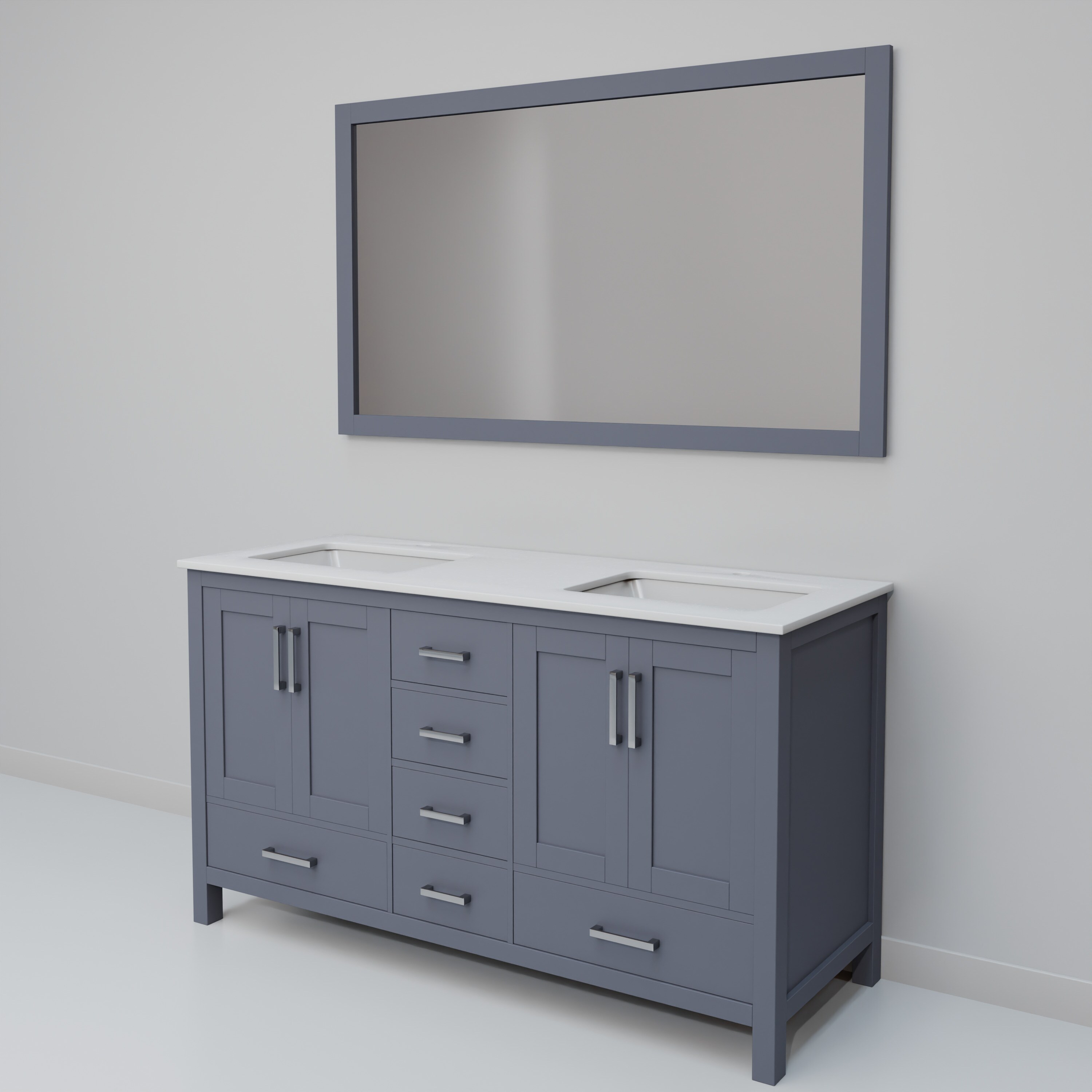 Lexora LVJ60DB310 Bath-Vanity-Combo - View #5