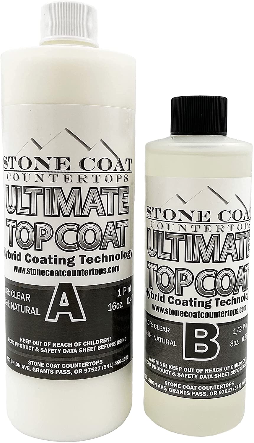 Stone Coat Countertops Clear Matte Epoxy Interior/Exterior Resin (24-oz)