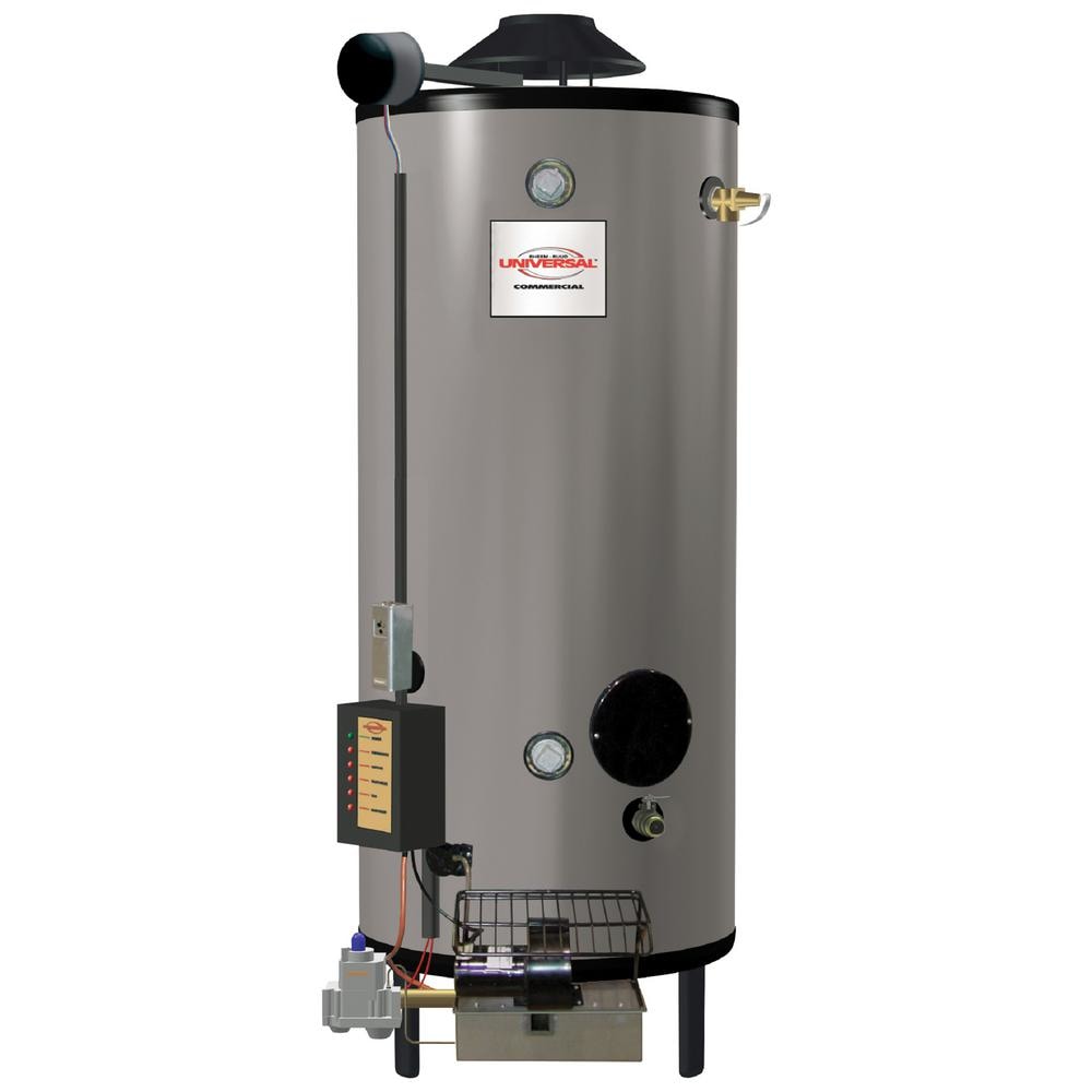 Rheem 700906 Gas Water Heater, 100-Gallon, 199,900-BTU, Gn100-200