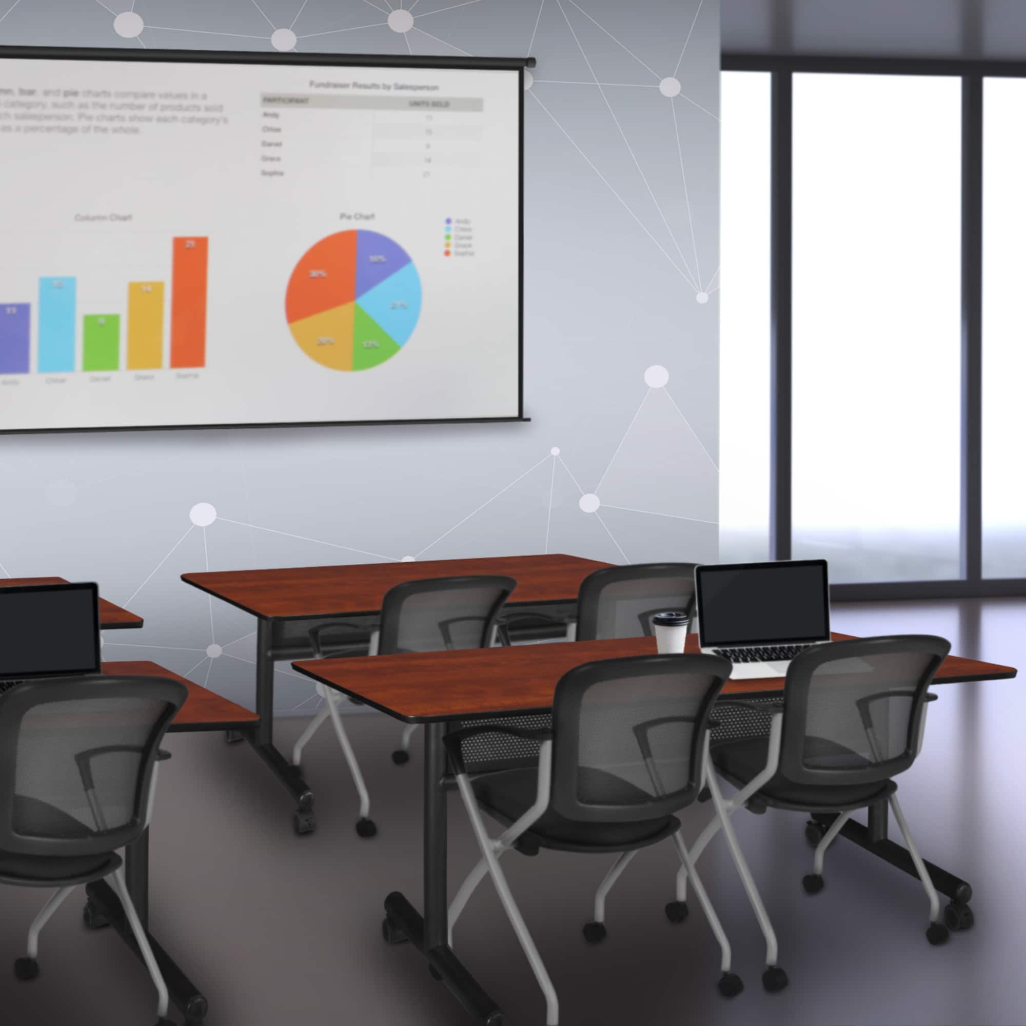 Regency MKFTM6024CH23BK Office-Tables - View #10