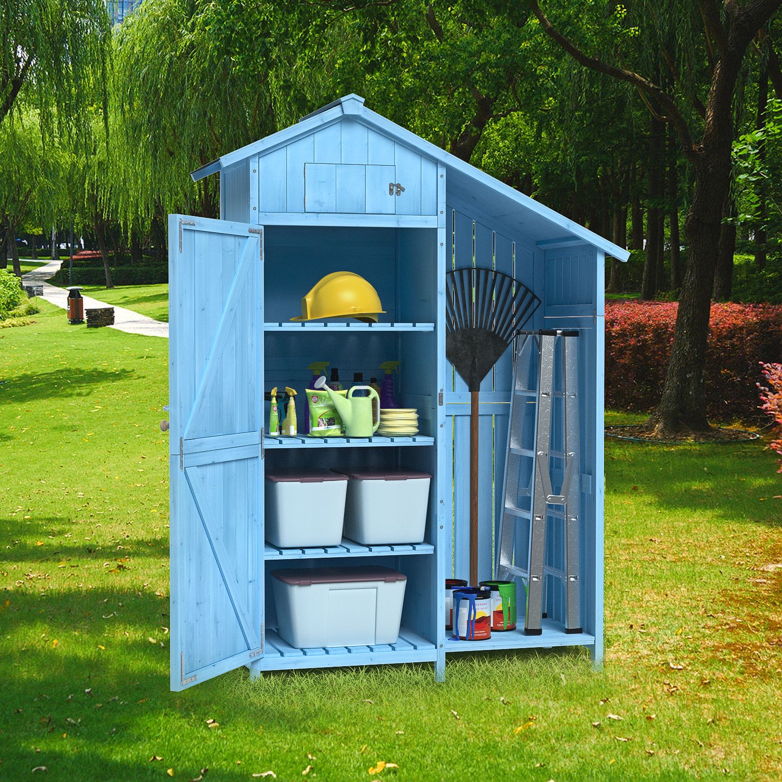 WELLFOR GIZTT120BE-2 Wood-Storage-Buildings - View #3