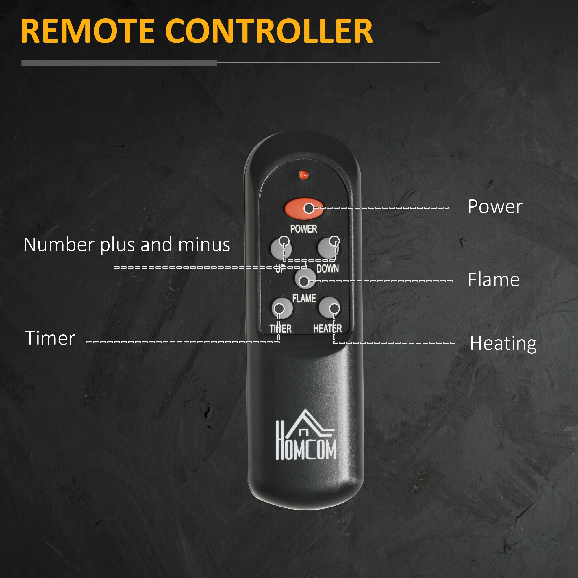 BABOOM BOM-P156090-CO Electric-Fireplaces - View #3