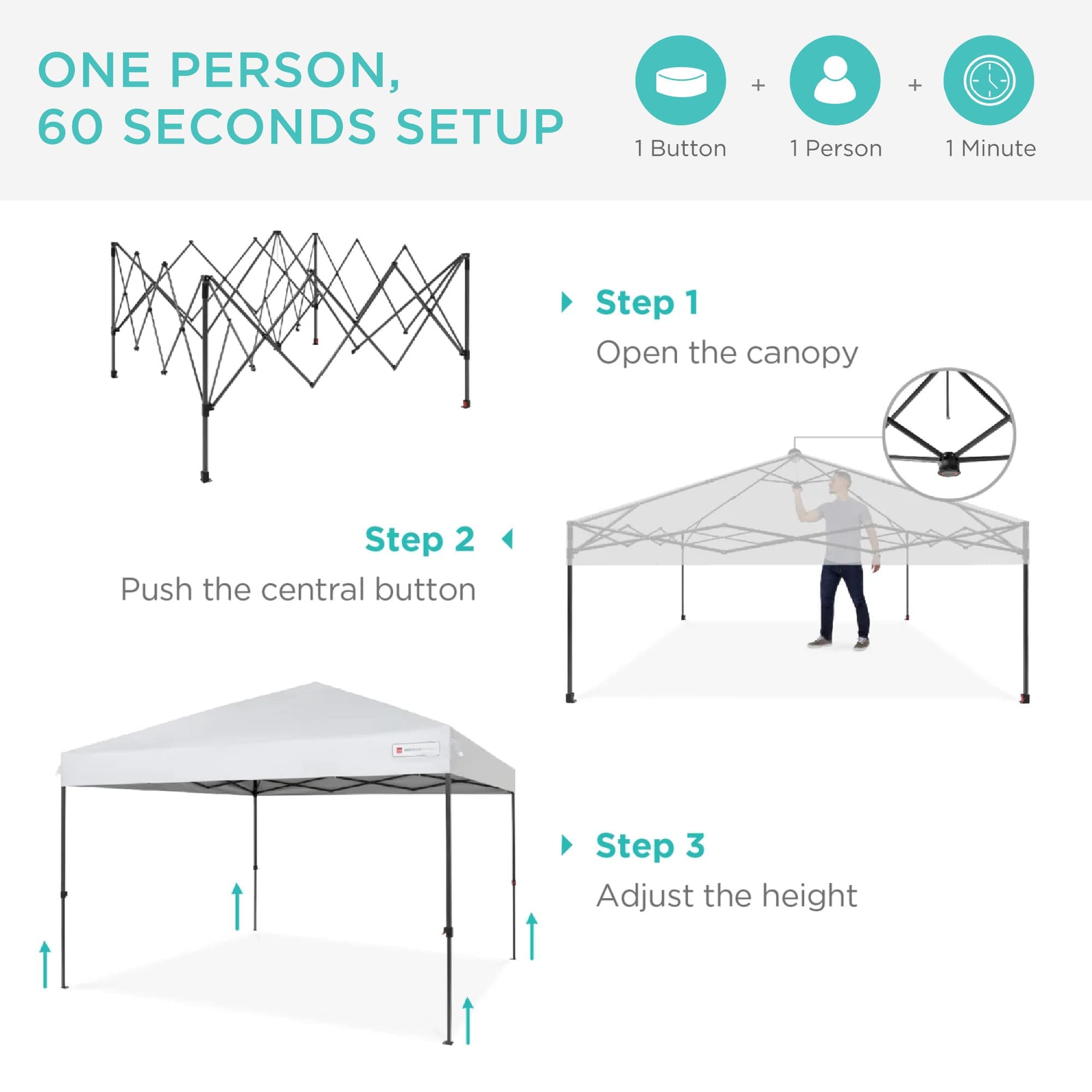 Best Choice Products SKY5762 Canopies-Sl - View #2