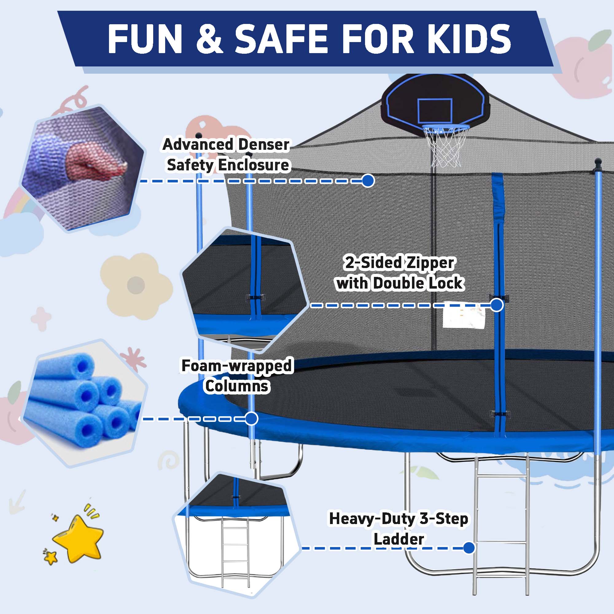 Sunrinx MG11-TP-5 trampolines - View #4