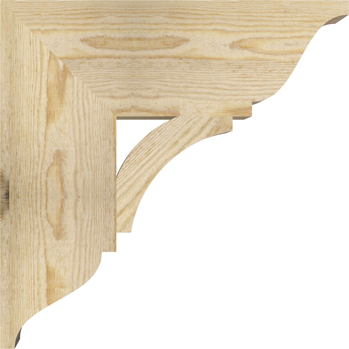 Ekena Millwork BKT06X18X18THR01RDF Exterior-Brackets-Braces - View #3