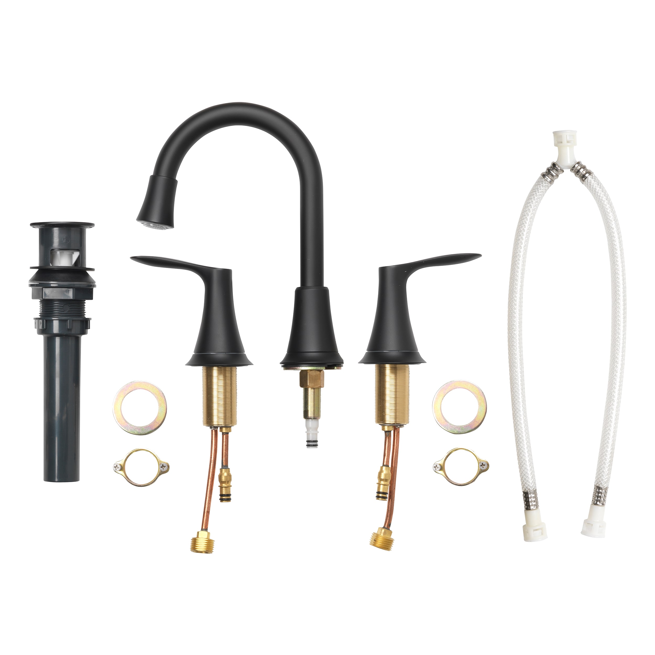 allen + roth 21-B45WDMB-AR Lavatory-Faucets - View #8