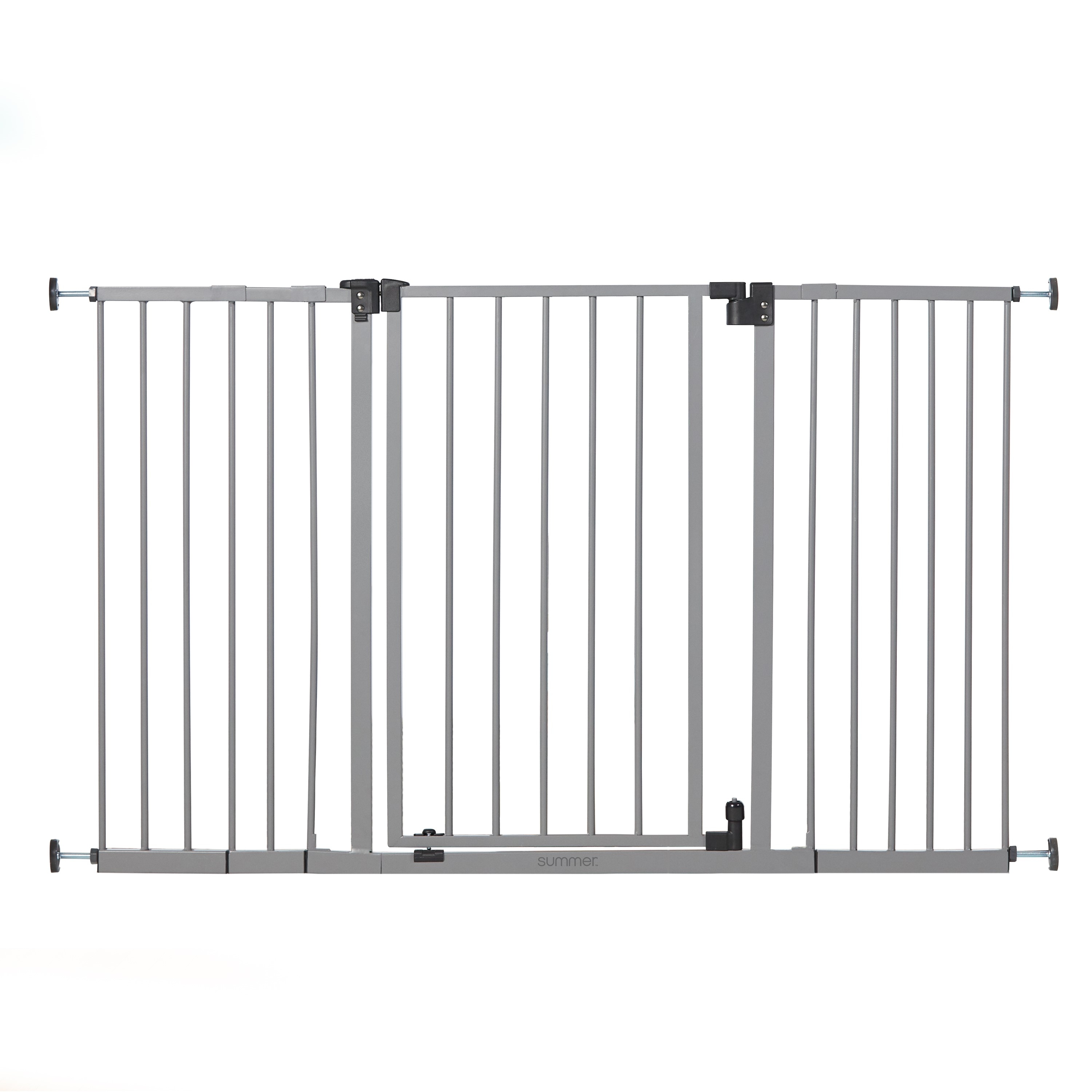 Ingenuity 33330 Safety Gate 52-in x 30-in Pressure/Hardware Mounted White Metal Safety Gate