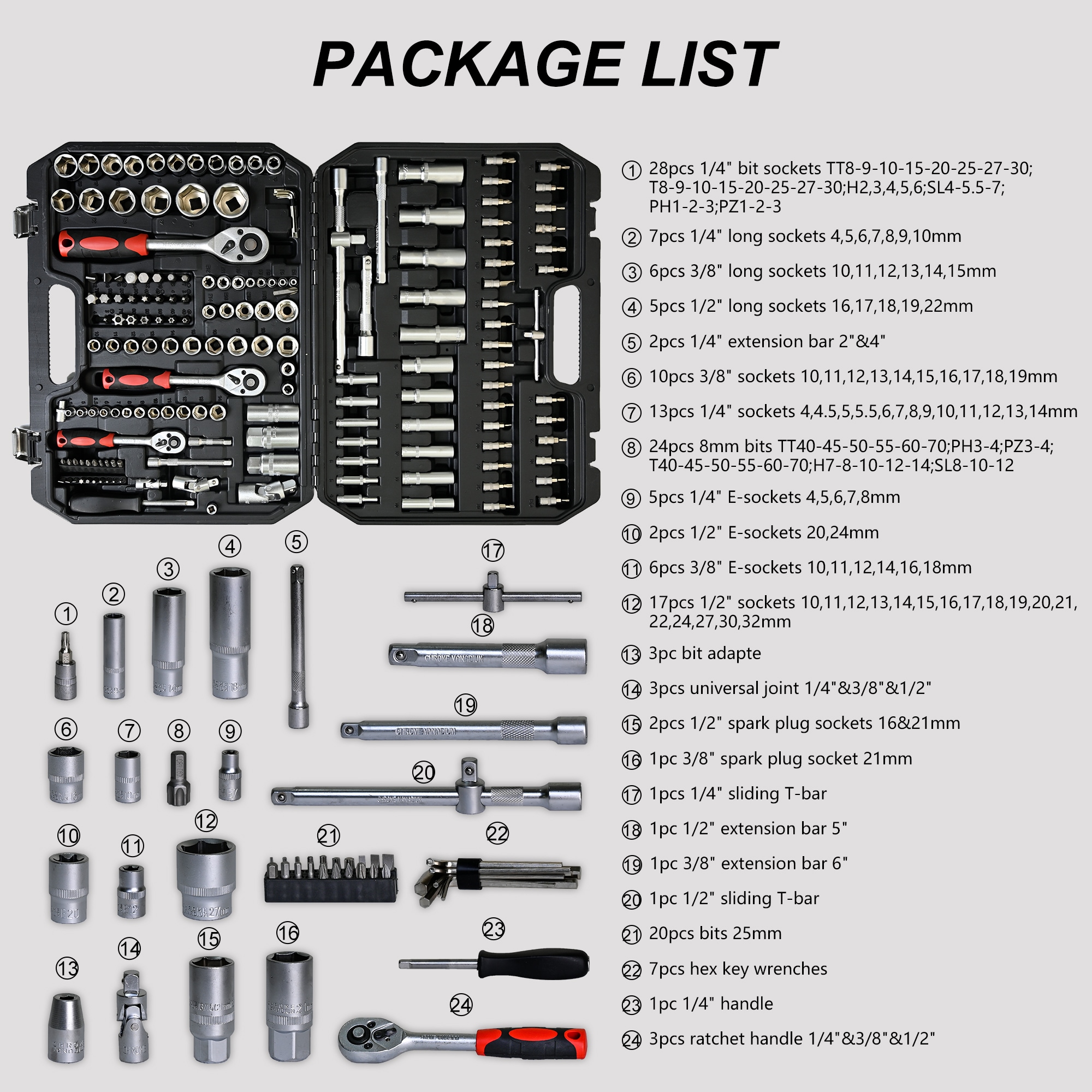 Siavonce XH203830 Tool-Sets - View #6
